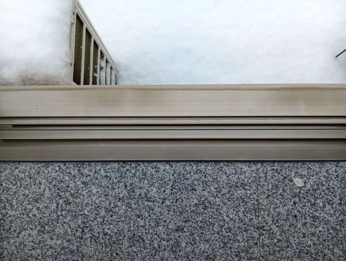 神奈川県横浜市都筑区都筑区の窓ガラス・サッシクリーニングの作業後1