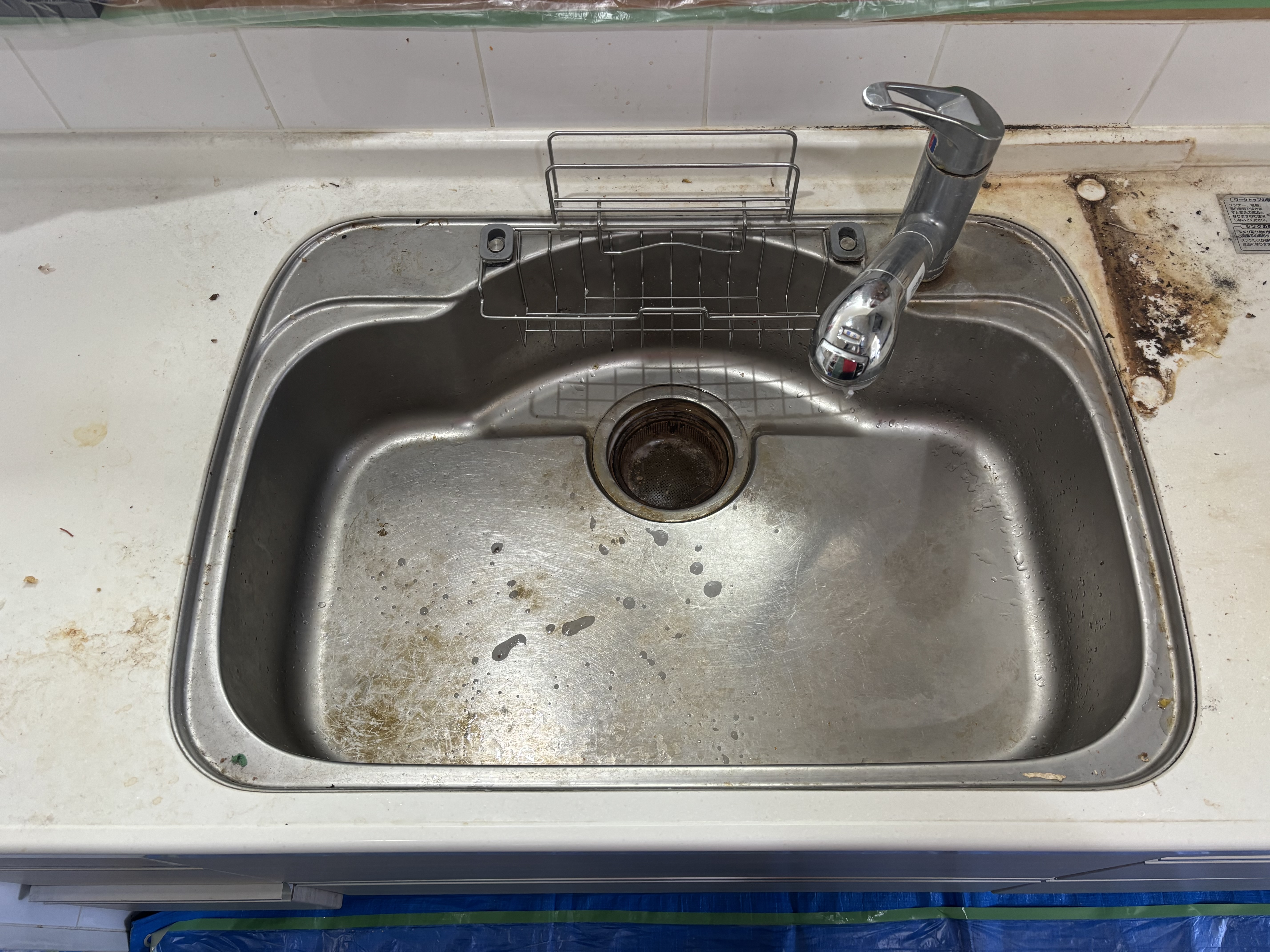 埼玉県戸田市のキッチンクリーニングの作業前3