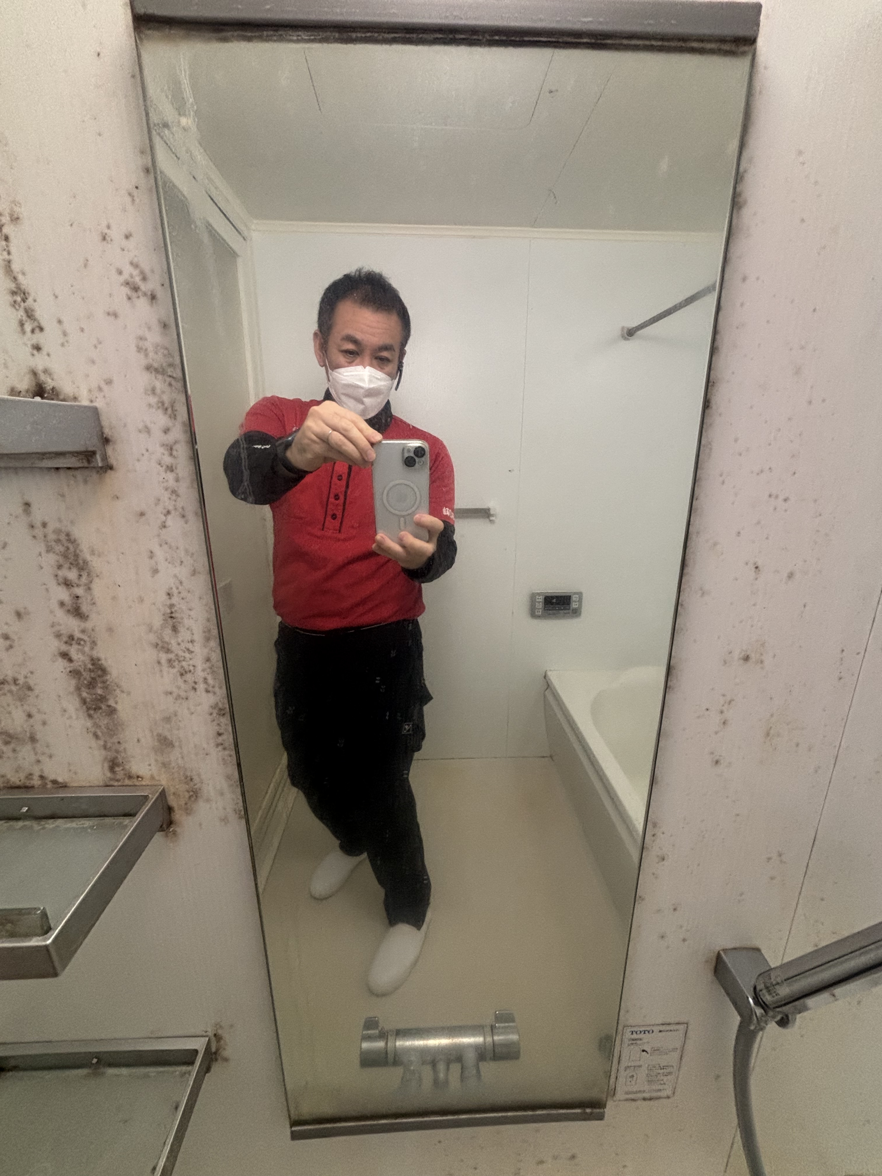 埼玉県戸田市の浴室・お風呂クリーニングの作業前3