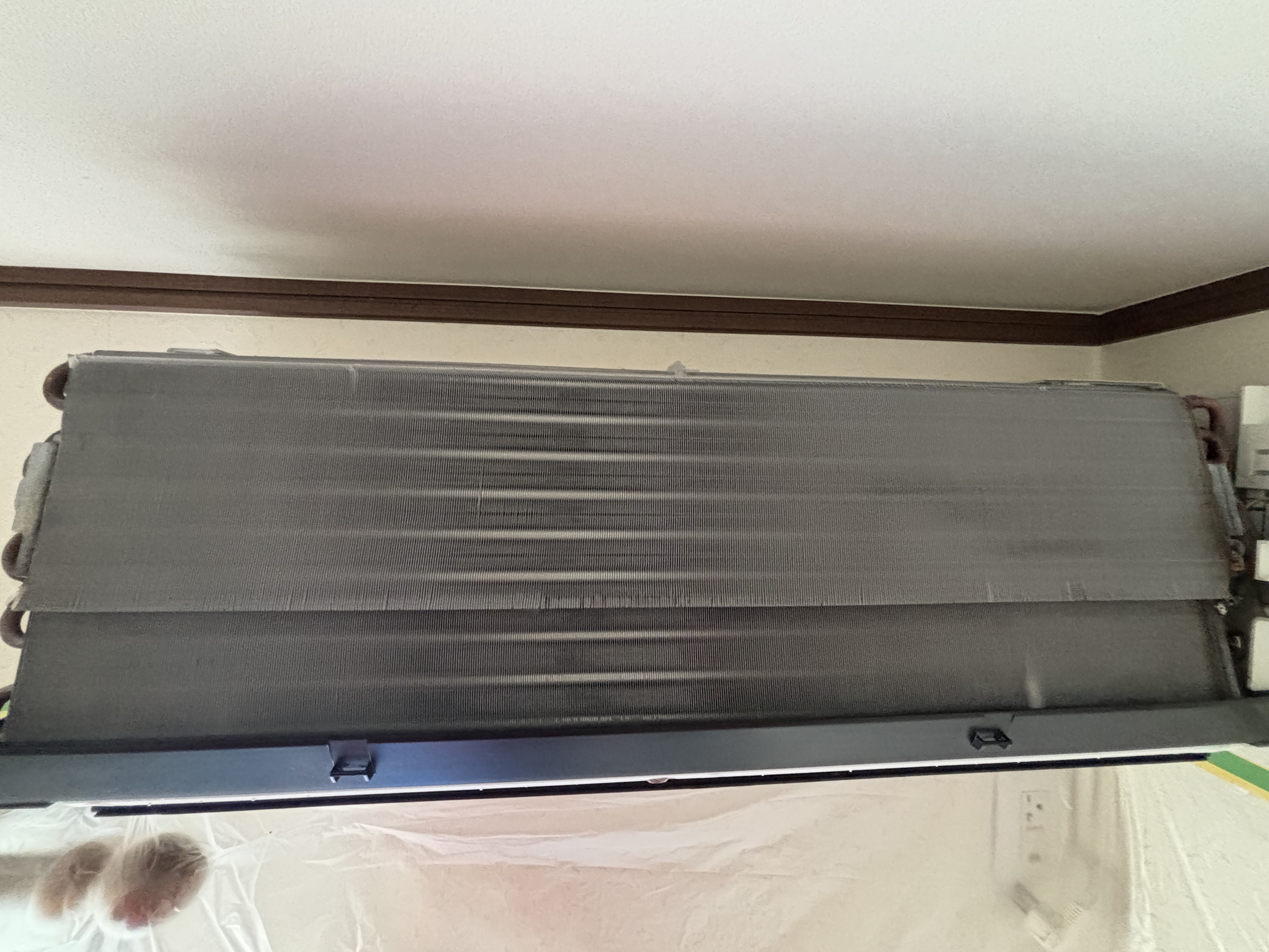 埼玉県さいたま市岩槻区の壁掛けエアコンの作業後2