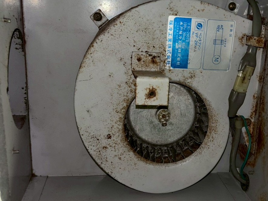 茨城県土浦市の浴室乾燥機クリーニングの作業後1