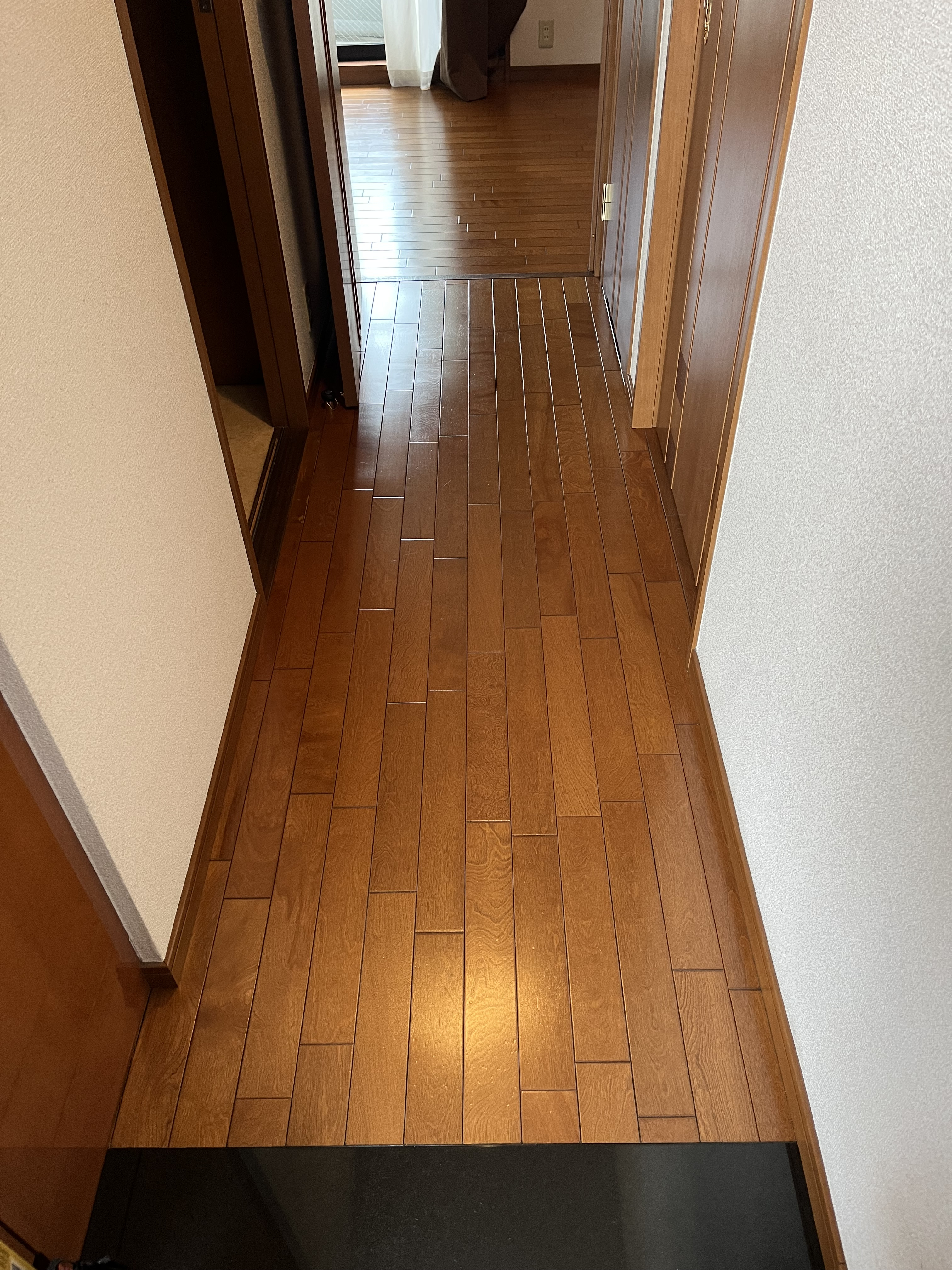 京都府京都市下京区若宮町のフローリングクリーニングの作業後3