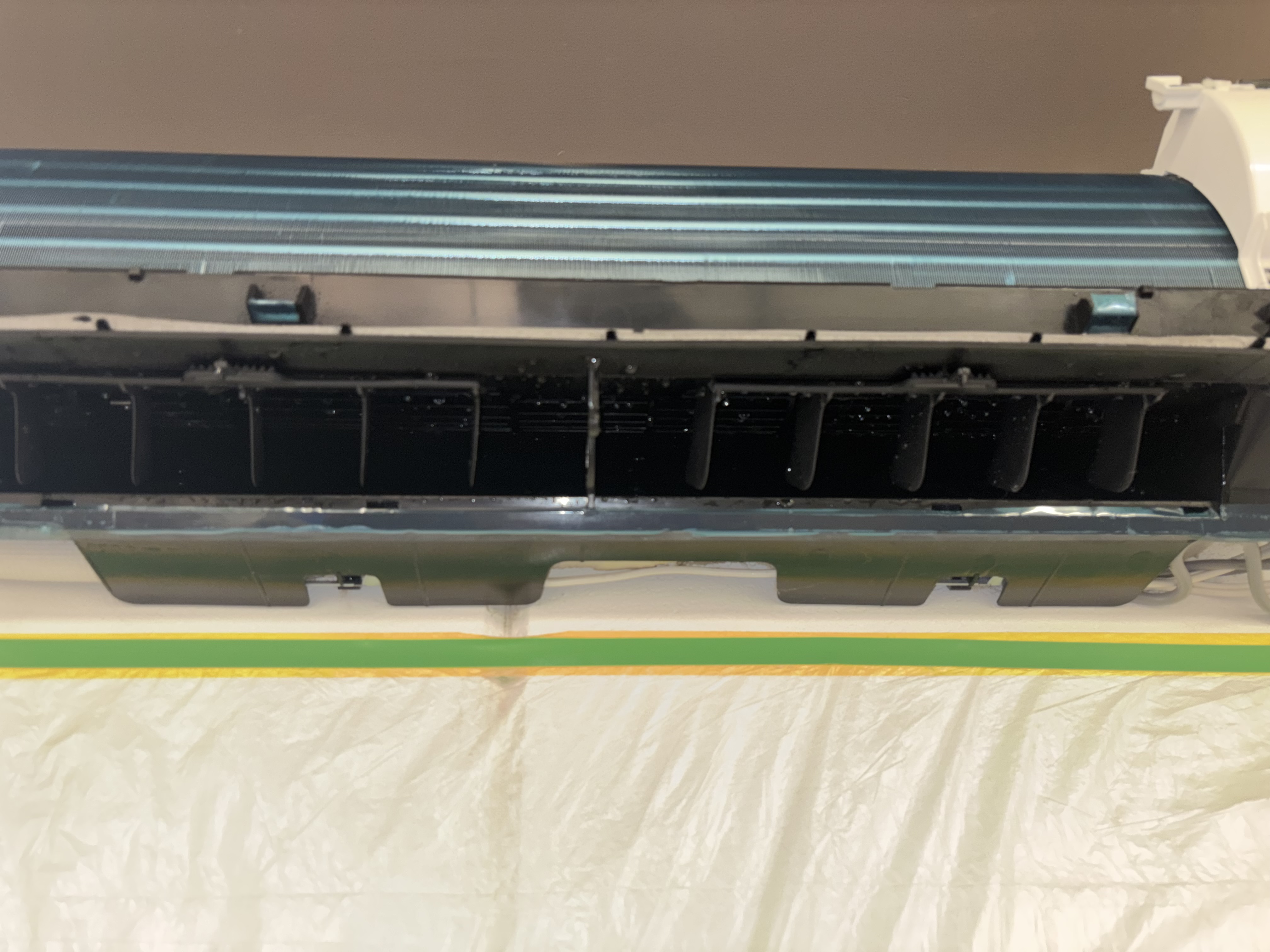 埼玉県草加市の壁掛けエアコンの作業後2