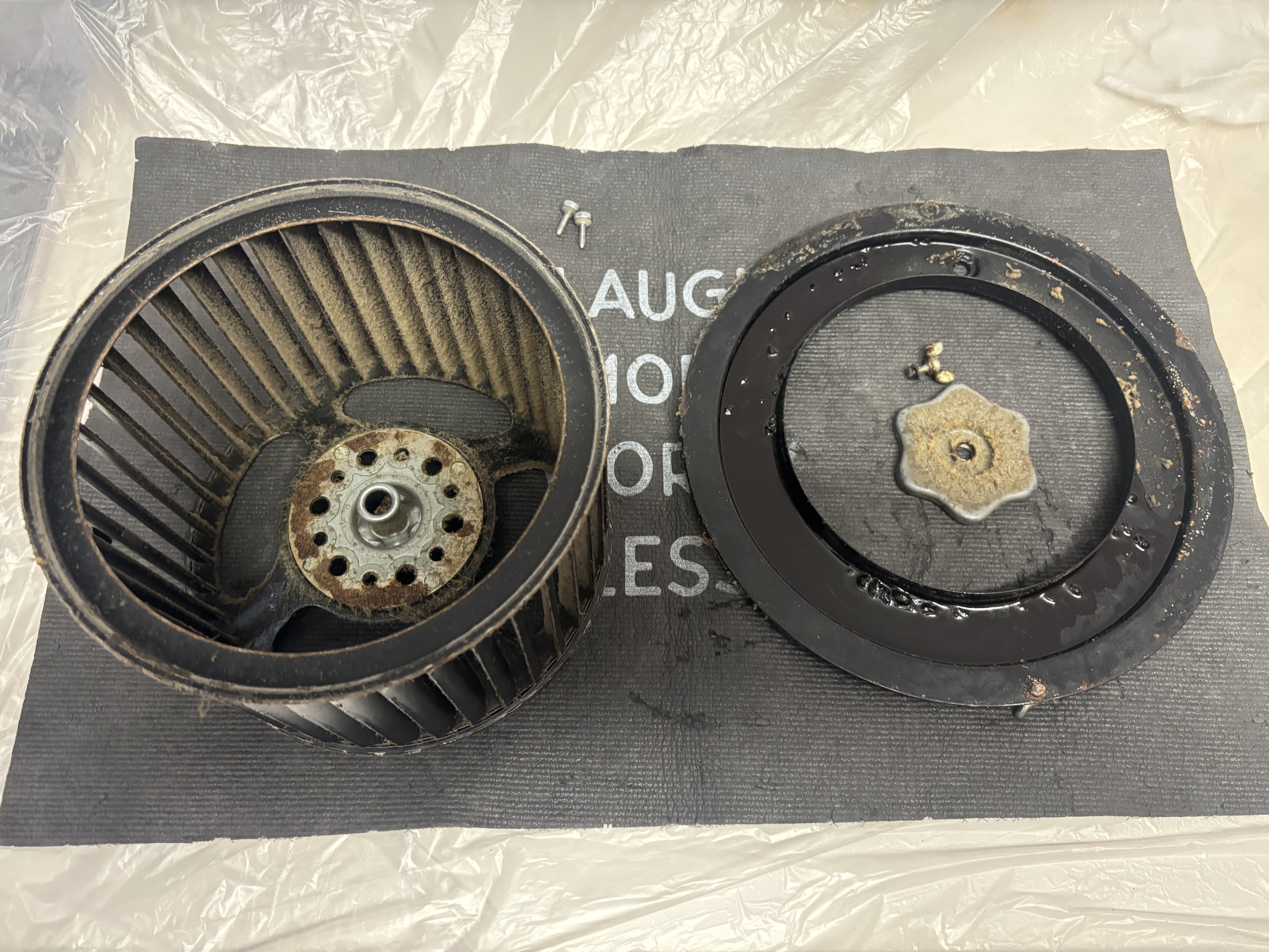 埼玉県日高市のレンジフードクリーニングの作業前2