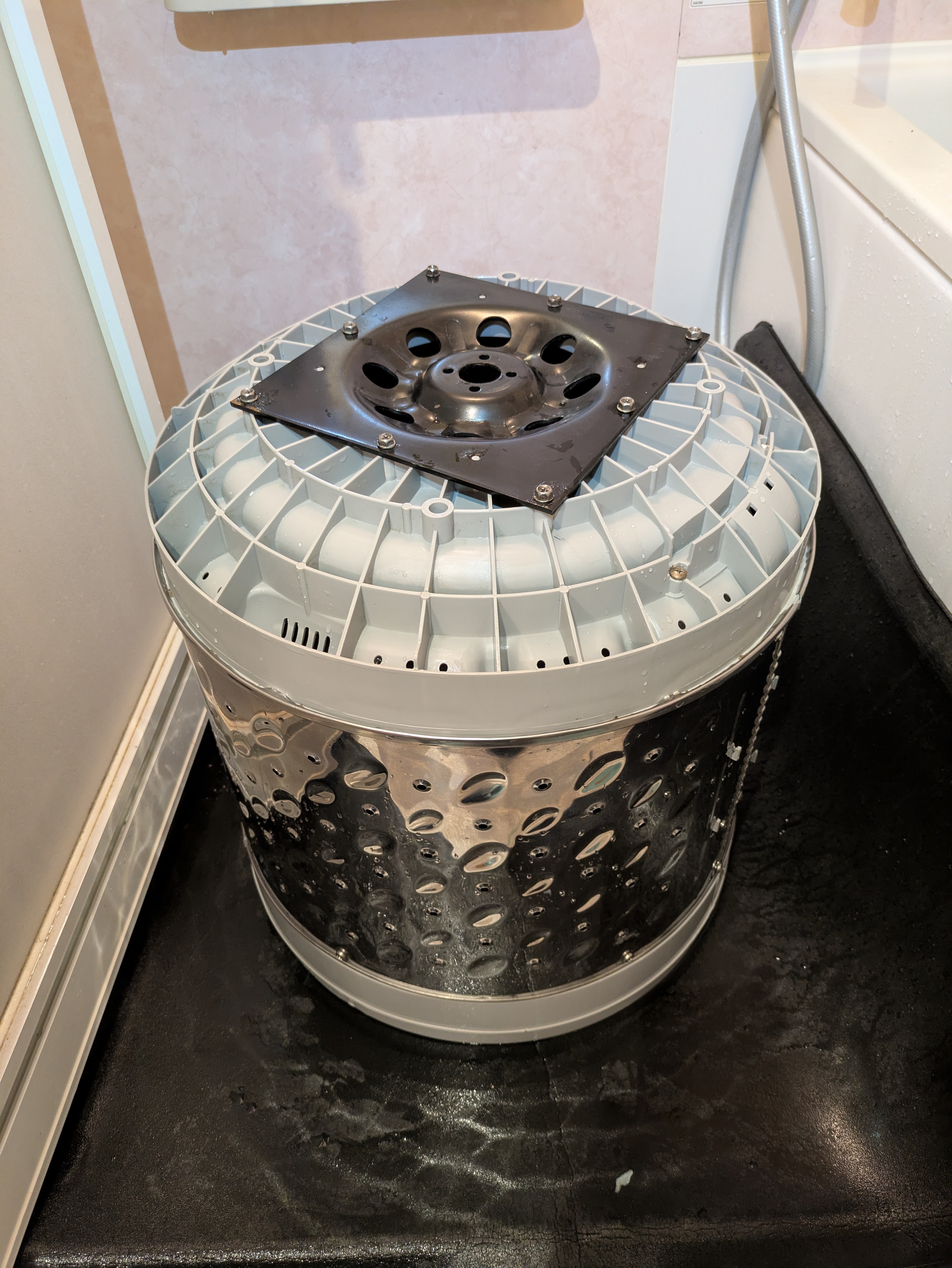 埼玉県川口市北原台の洗濯機分解クリーニングの作業後1