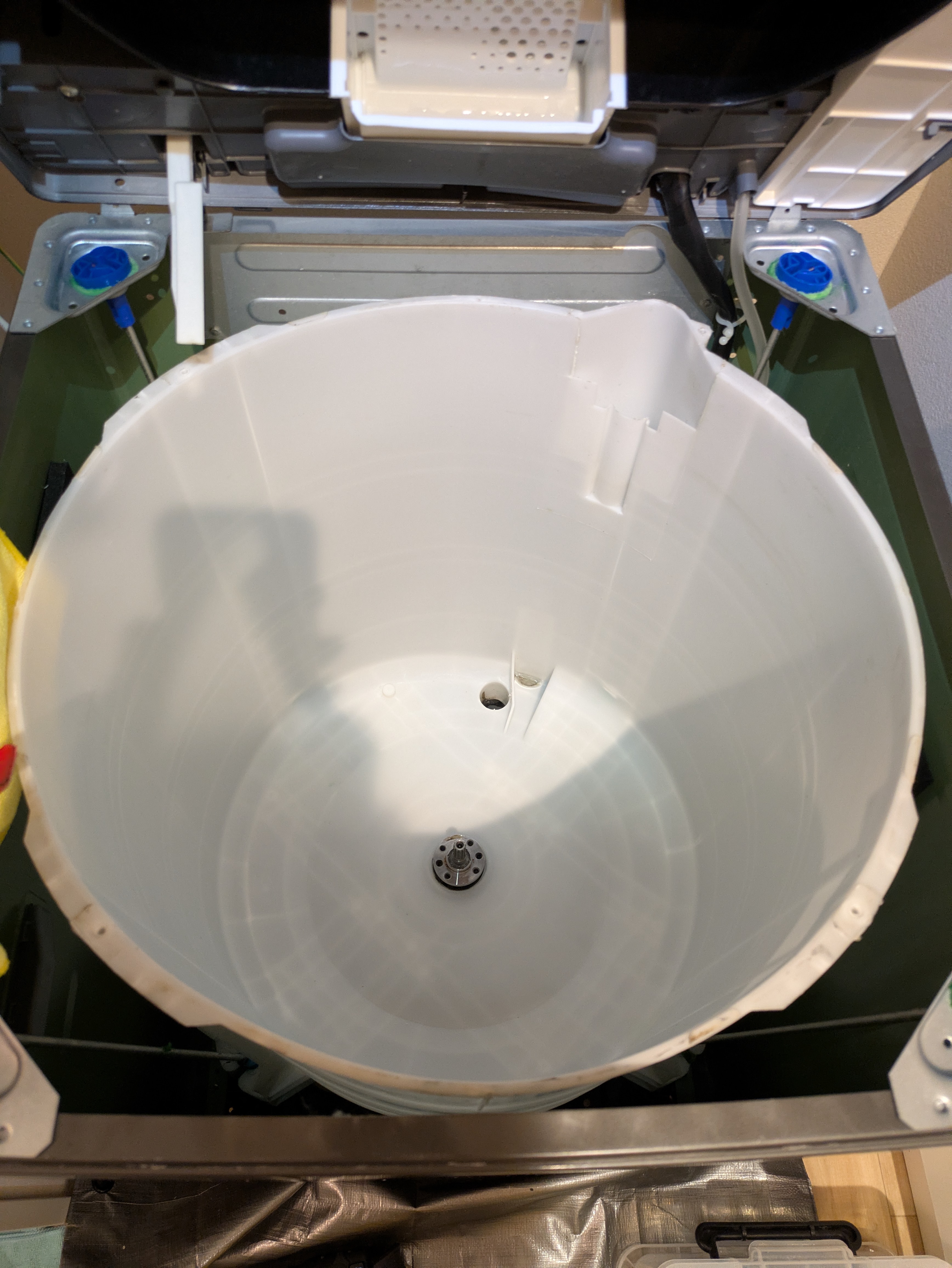 埼玉県川口市北原台の洗濯機分解クリーニングの作業後2