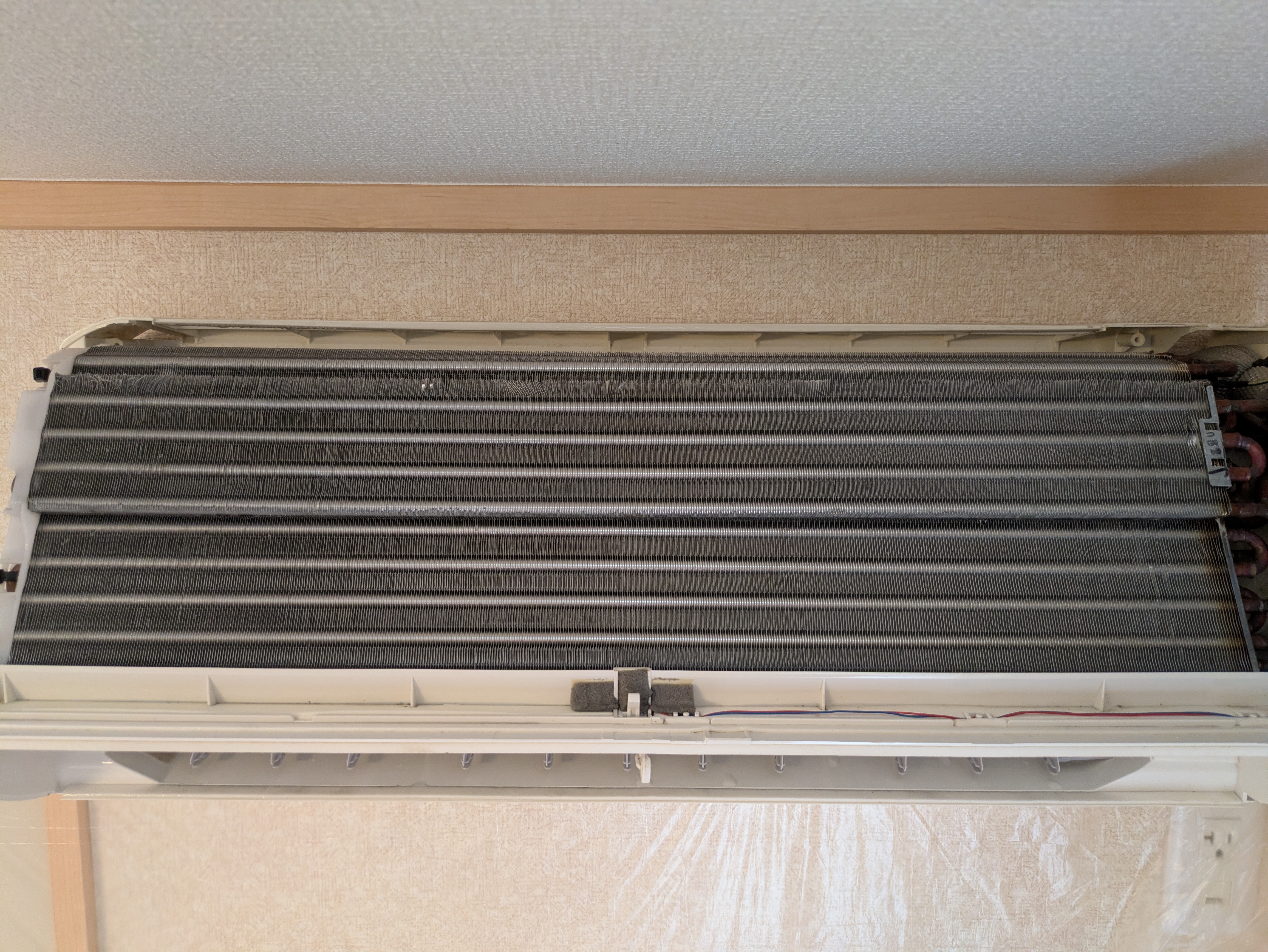 埼玉県北葛飾郡松伏町の壁掛けエアコンの作業後3