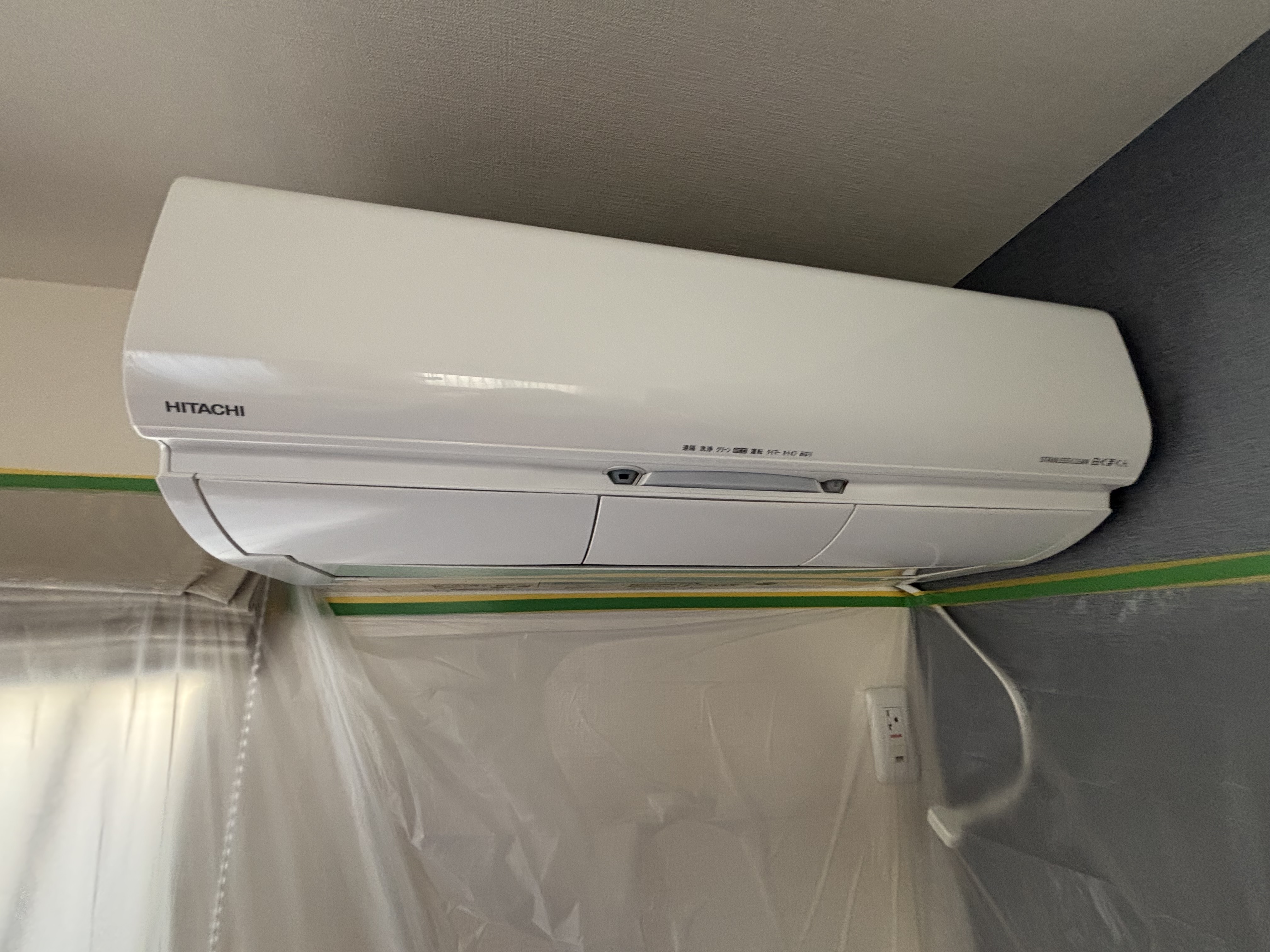 埼玉県さいたま市緑区のお掃除機能付きエアコンの作業前3