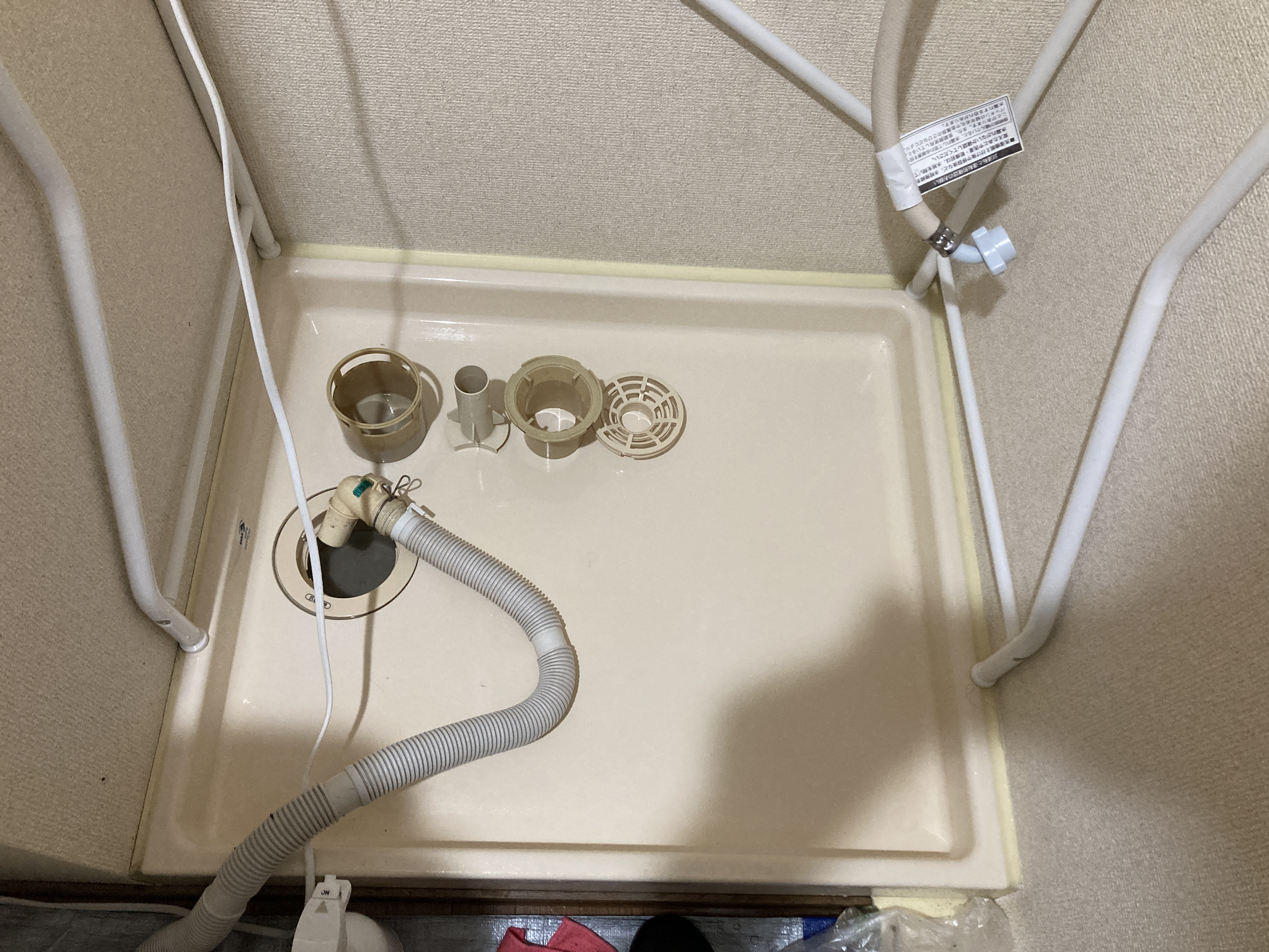 京都府京都市南区東九条室町の洗面所クリーニングの作業後1