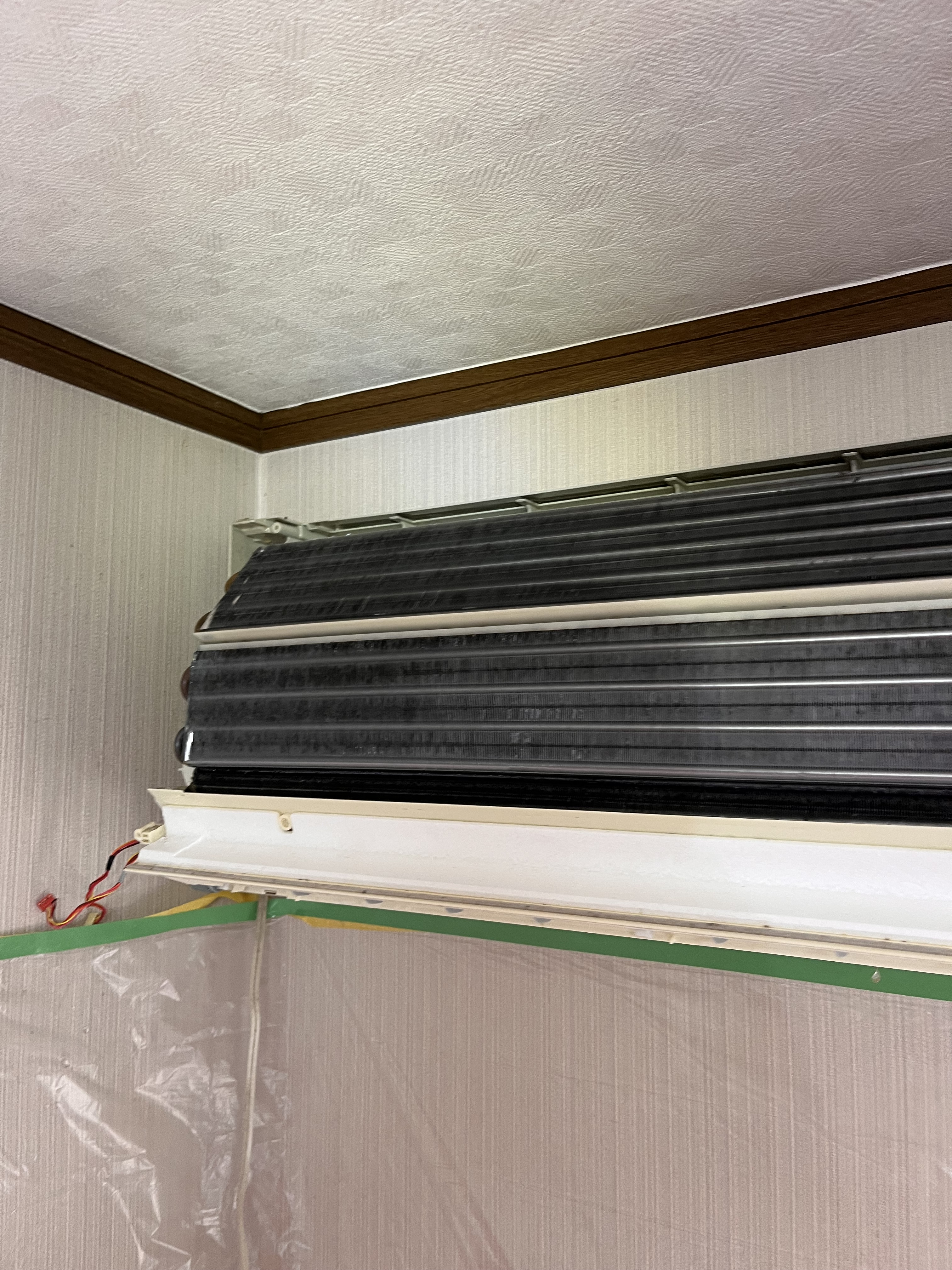 埼玉県鶴ヶ島市の壁掛けエアコンの作業後1