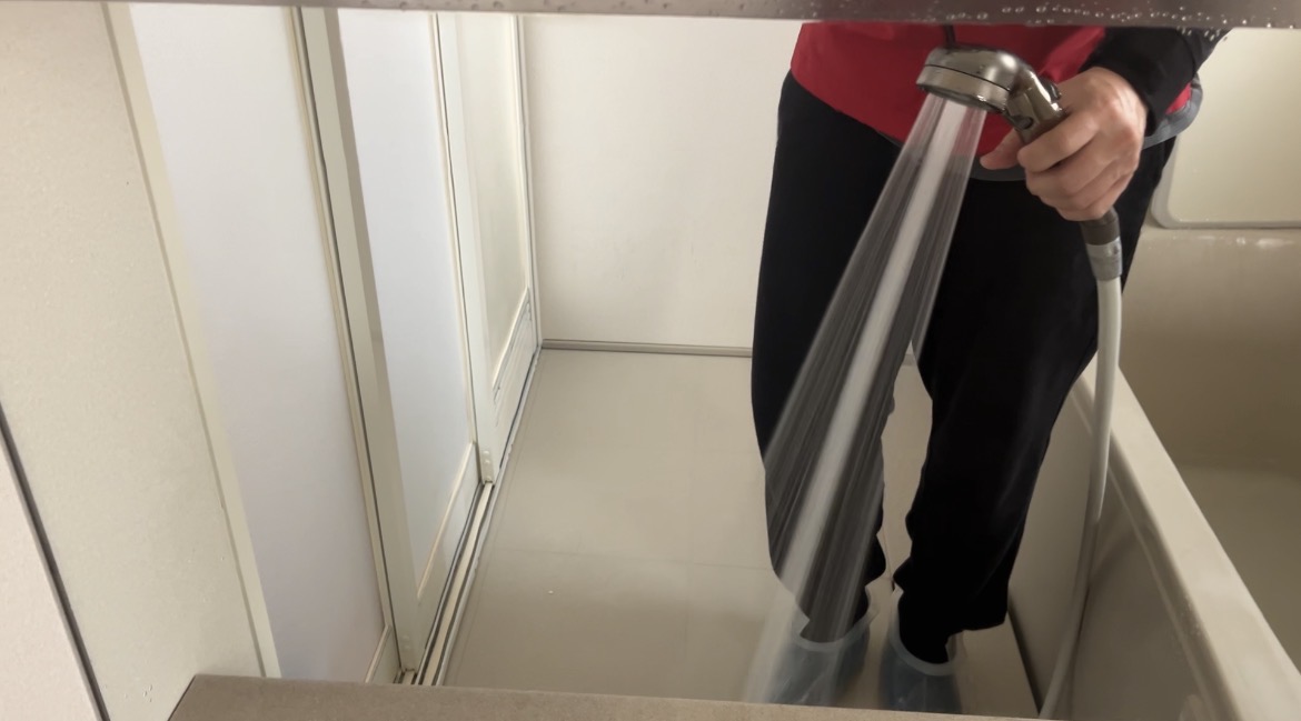 青森県弘前市の浴室・お風呂クリーニングの作業後1