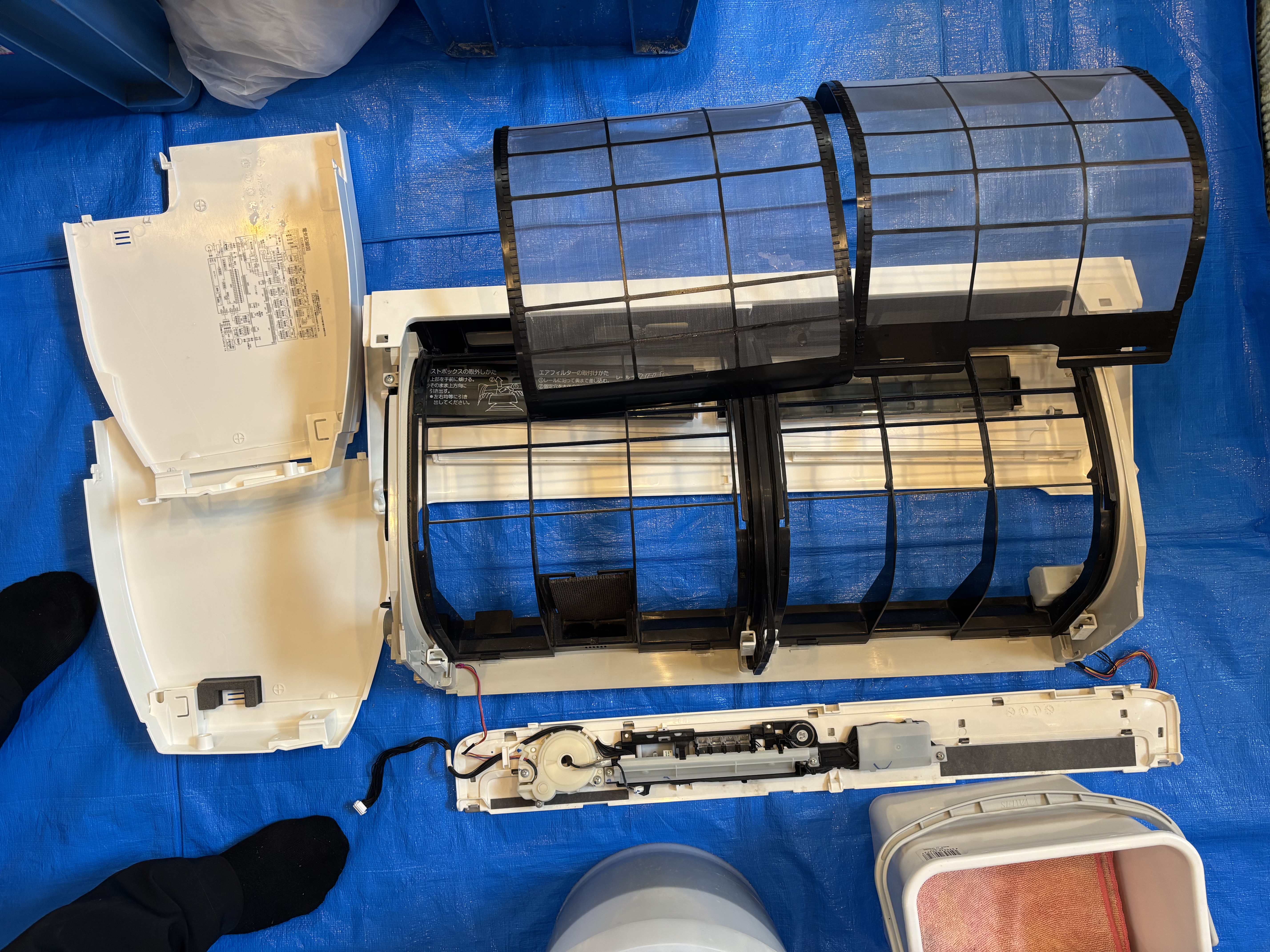 埼玉県川越市のお掃除機能付きエアコンの作業後3