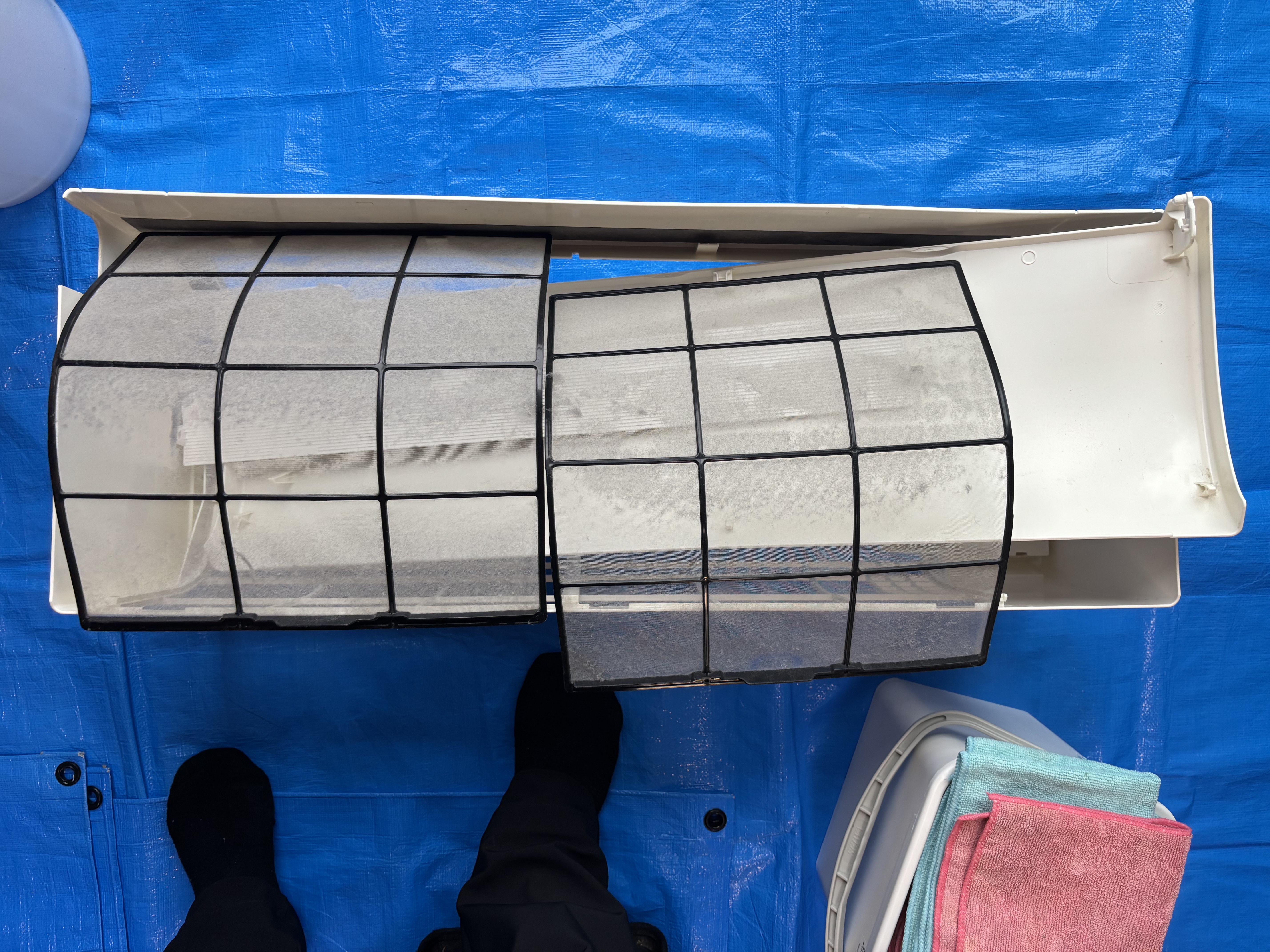 埼玉県さいたま市浦和区の壁掛けエアコンの作業前3