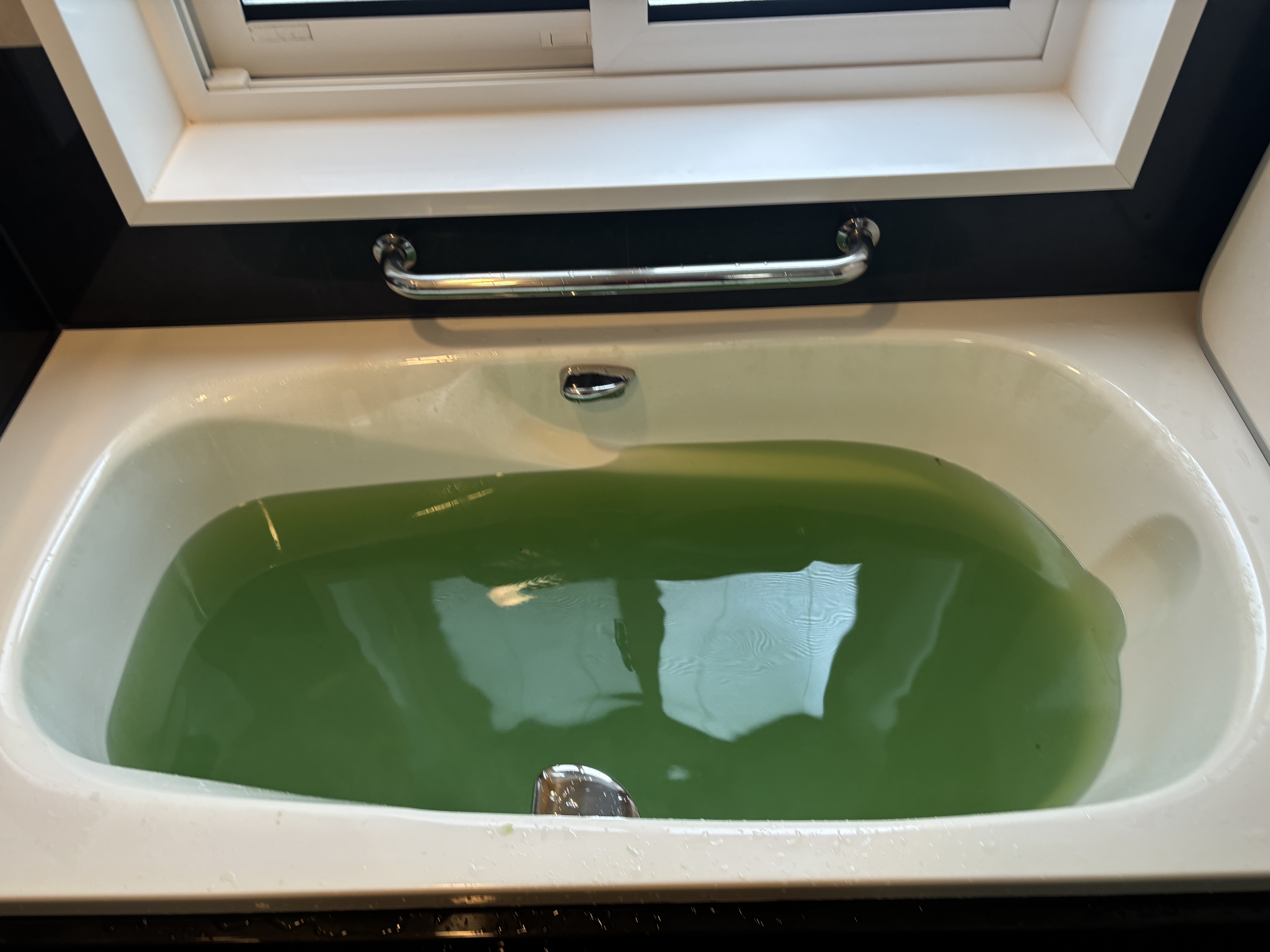 大阪府和泉市の追い焚き配管除菌洗浄の作業前1