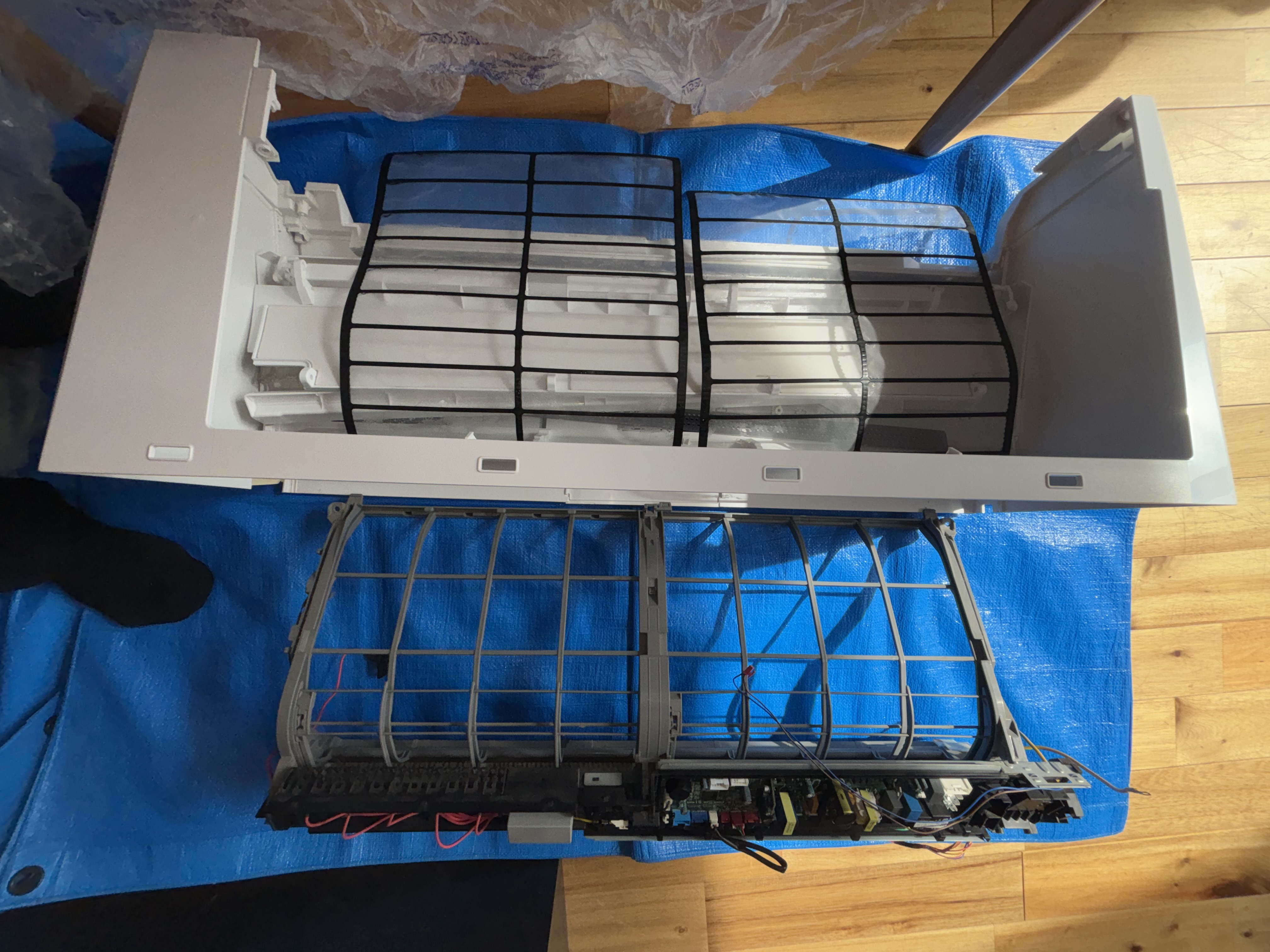 埼玉県新座市のお掃除機能付きエアコンの作業後3