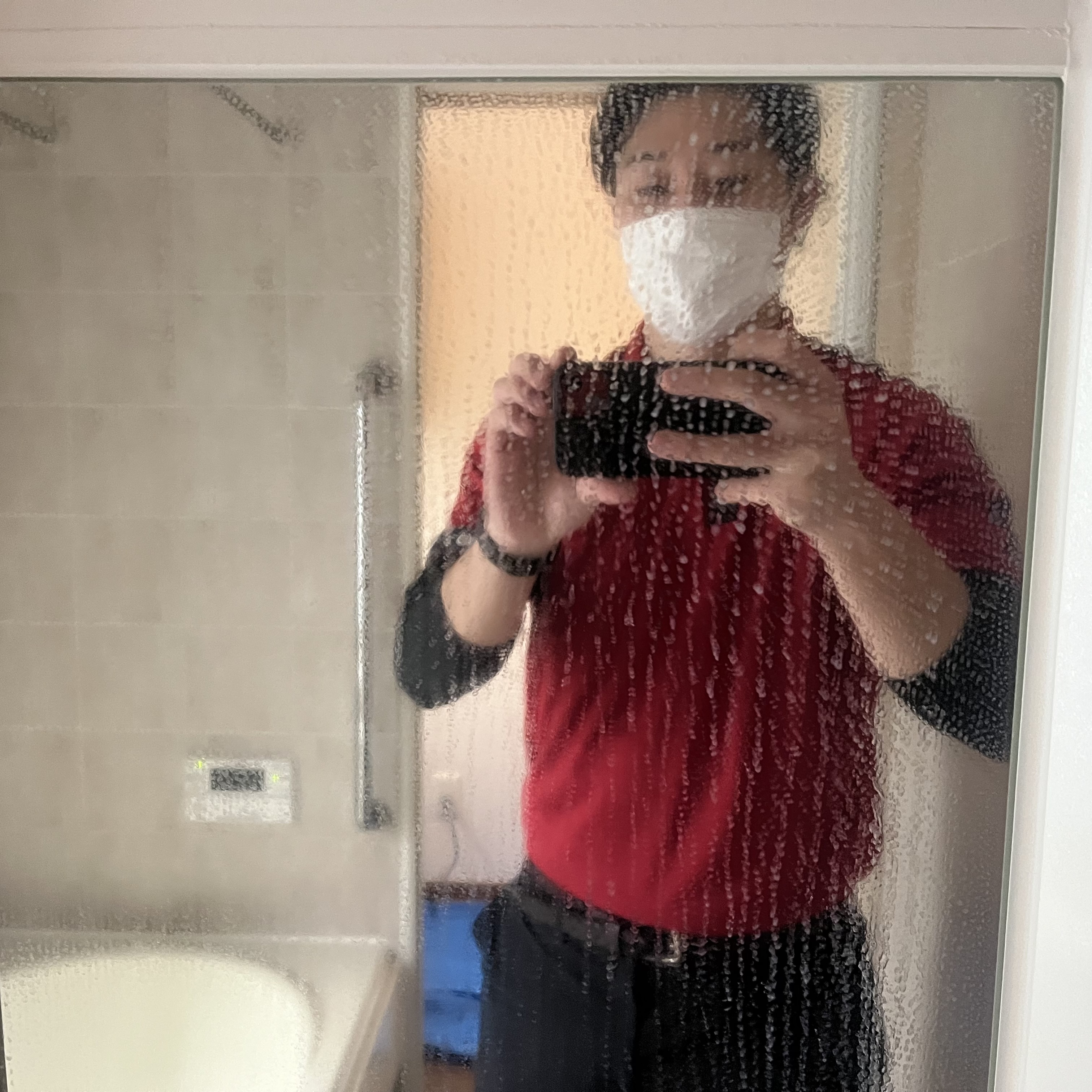 青森県弘前市独狐の浴室・お風呂クリーニングの作業前2