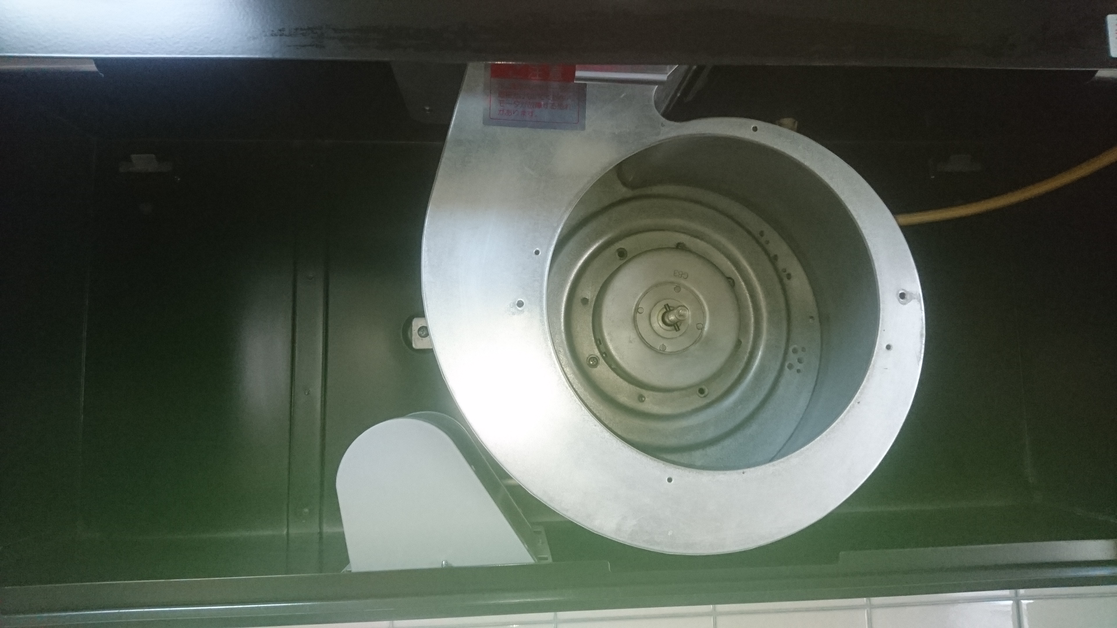 東京都小平市のレンジフードクリーニングの作業後1