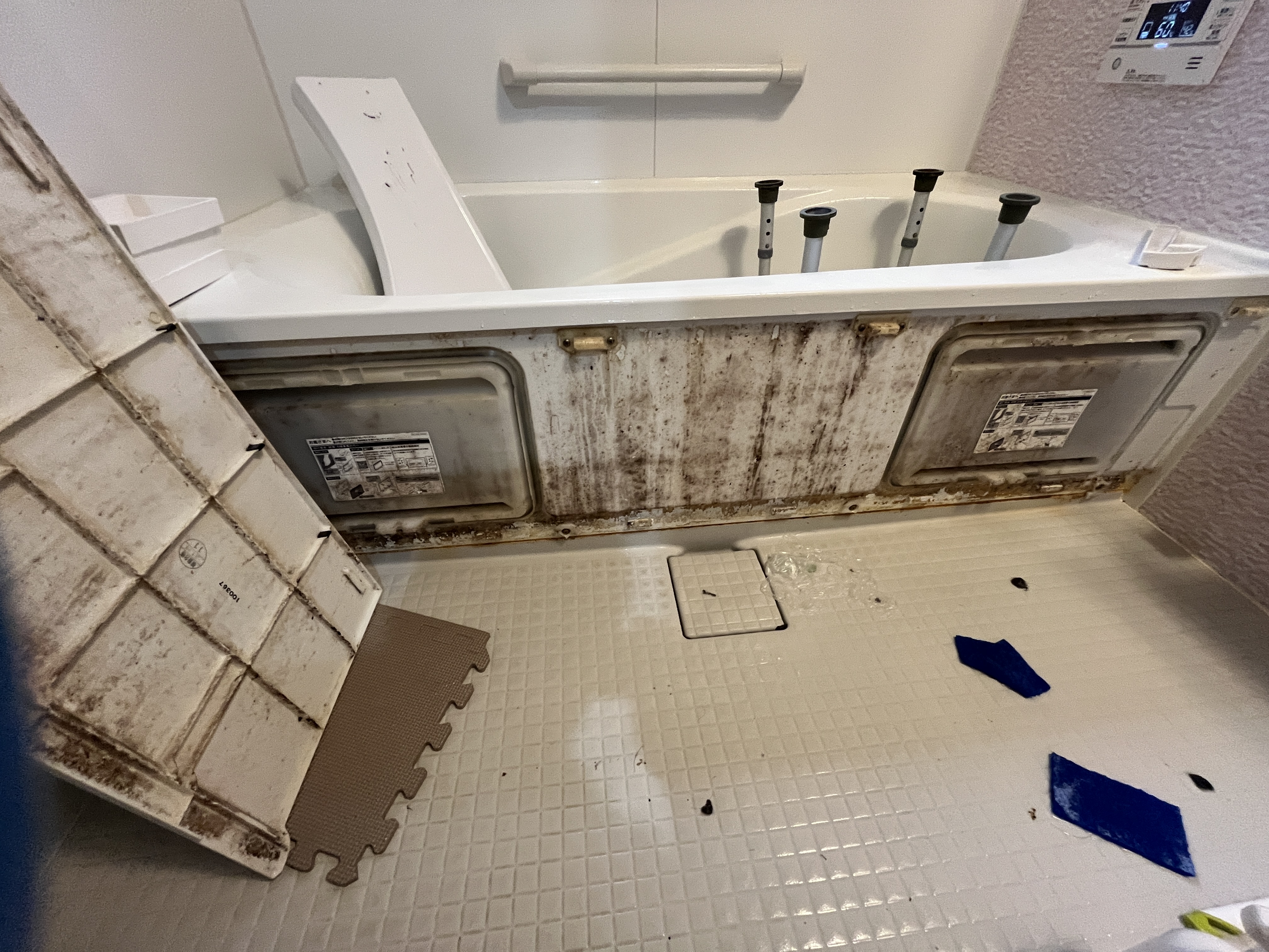 栃木県宇都宮市のの作業前1