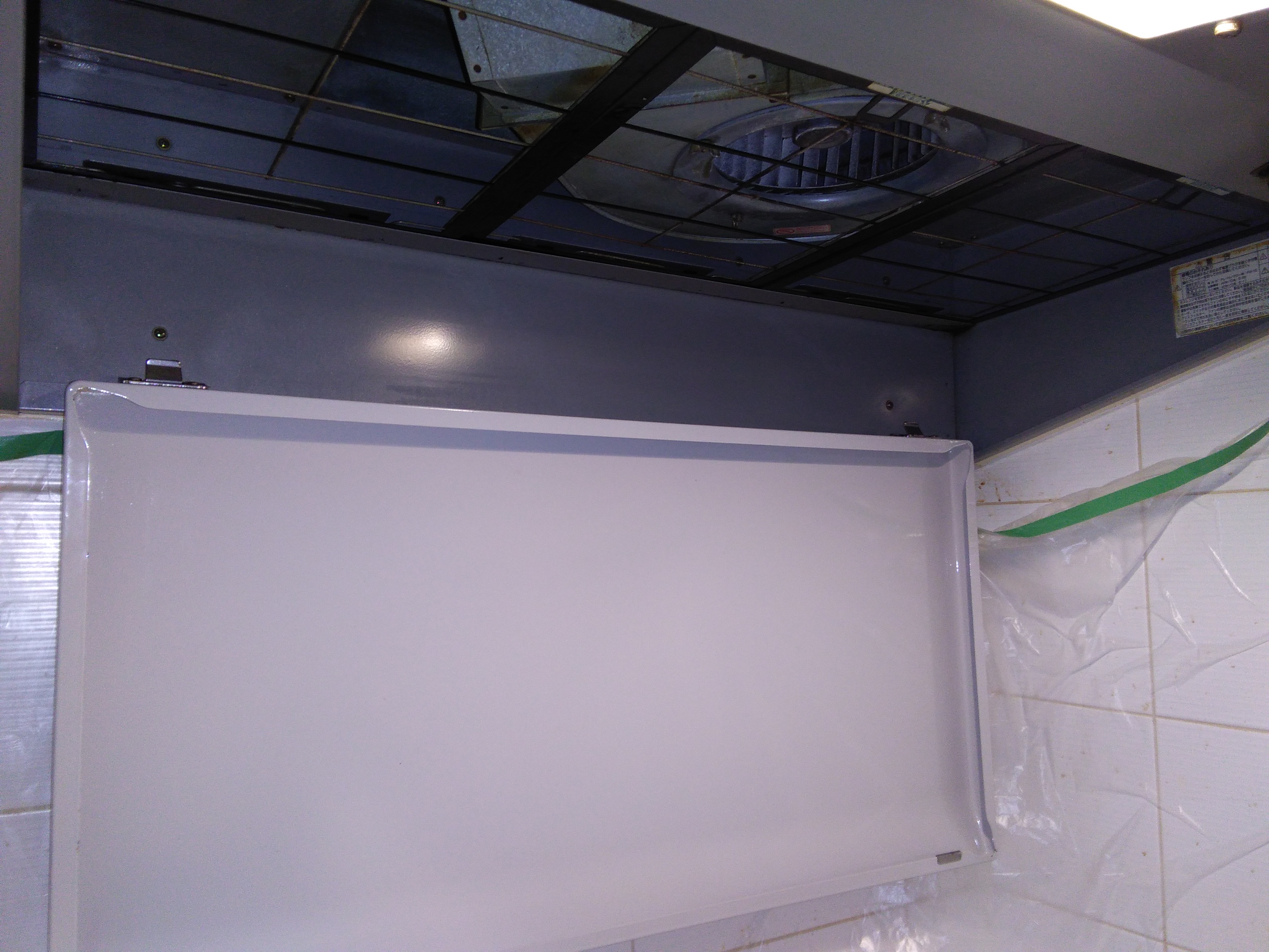 兵庫県姫路市のレンジフードクリーニングの作業後1