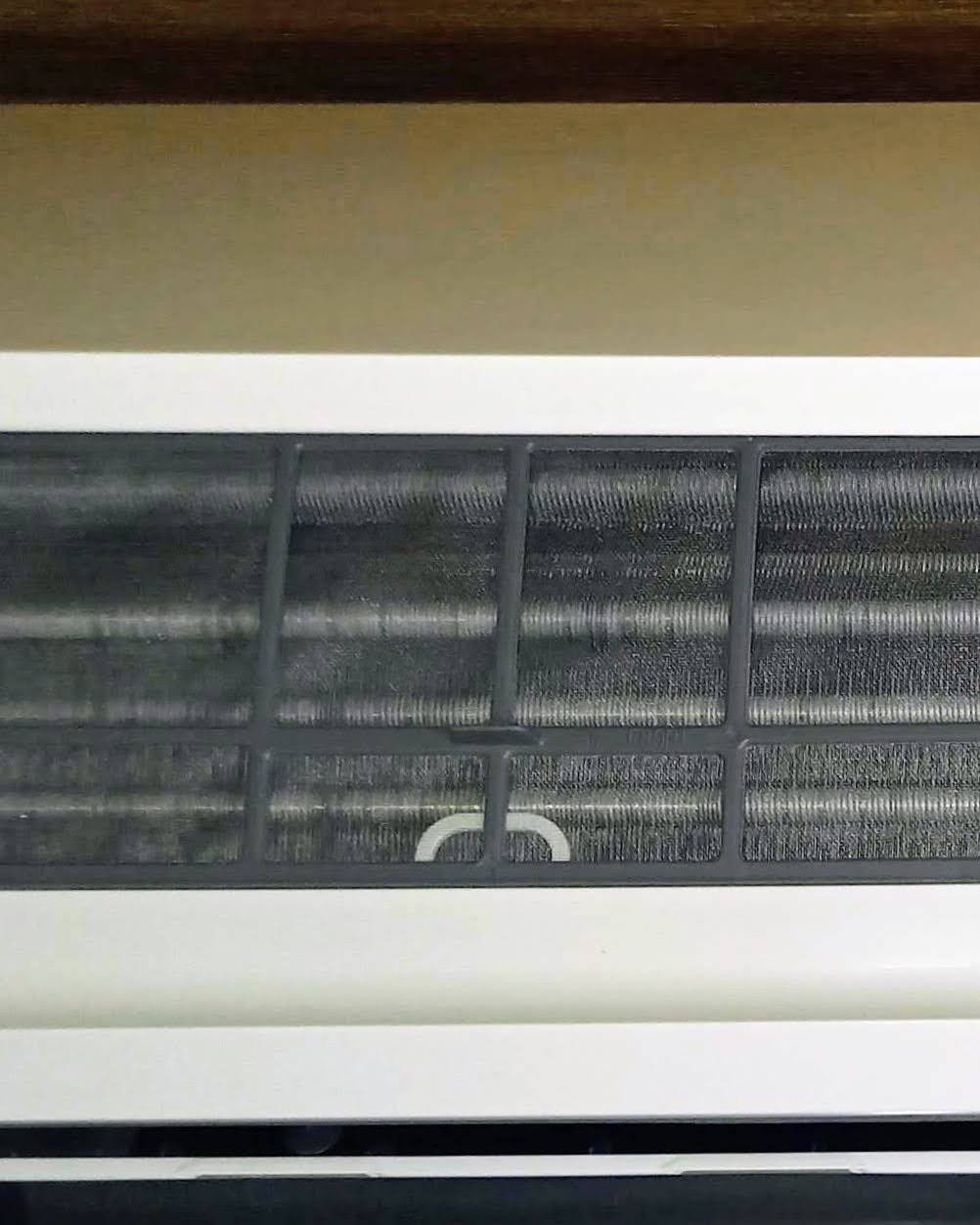 福岡県豊前市の壁掛けエアコンの作業後1