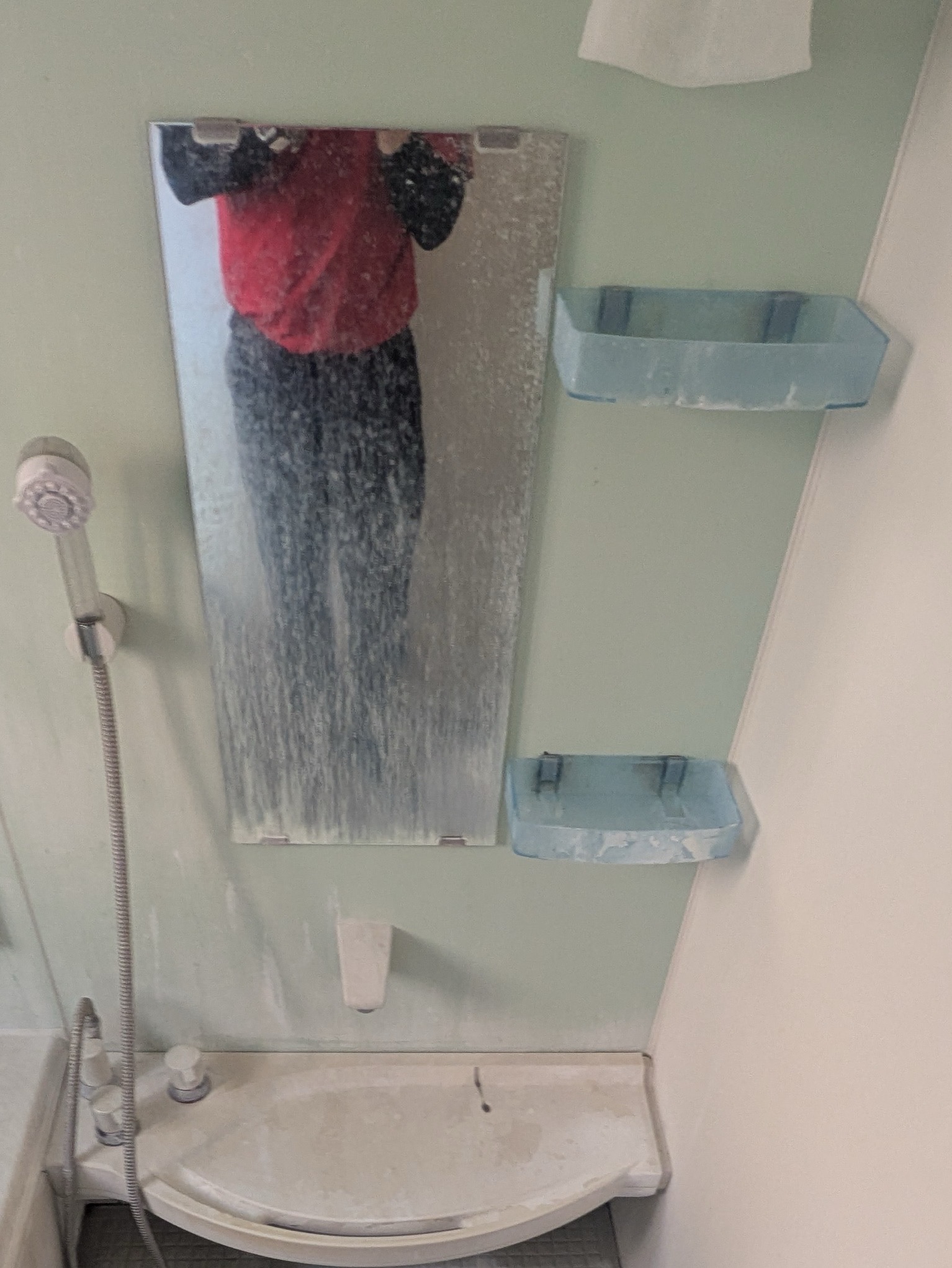 岡山県倉敷市の浴室・お風呂クリーニングの作業前1