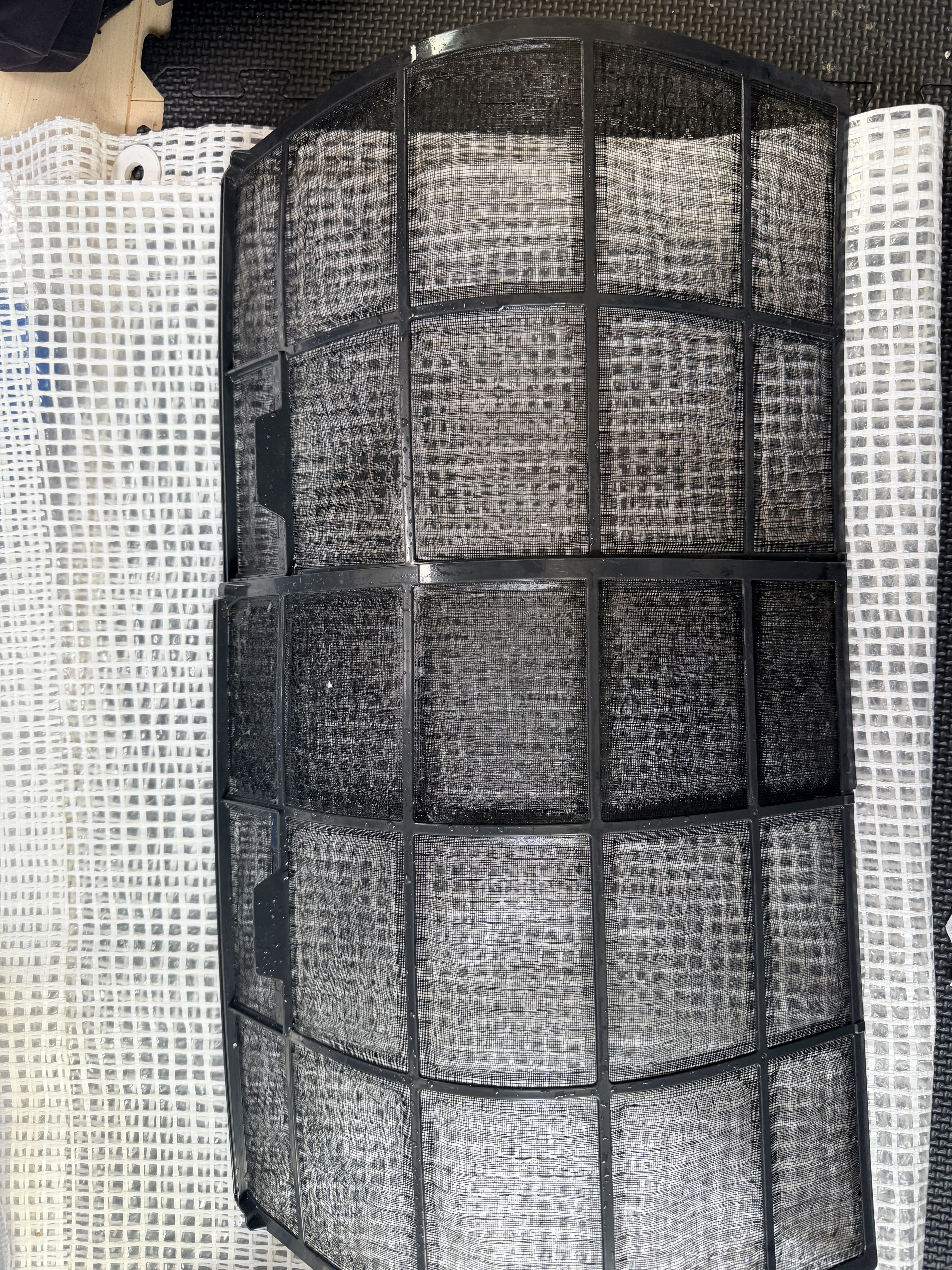 千葉県船橋市三山の壁掛けエアコンの作業後2