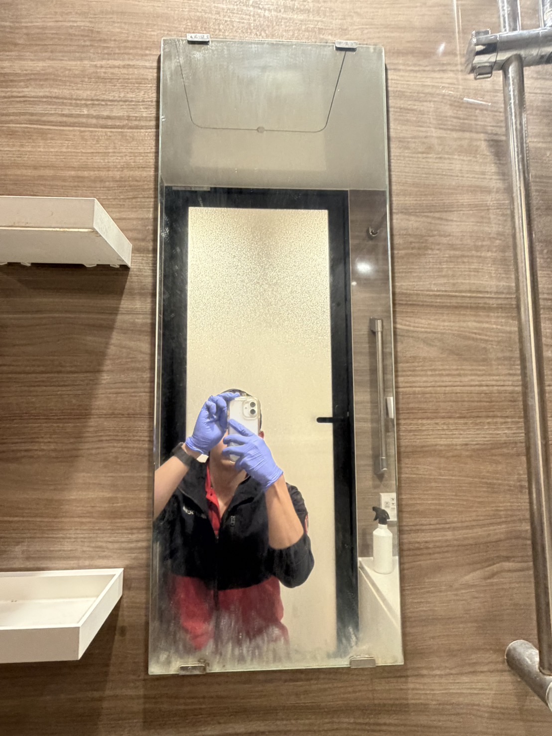 千葉県船橋市海神の浴室・お風呂クリーニングの作業前2