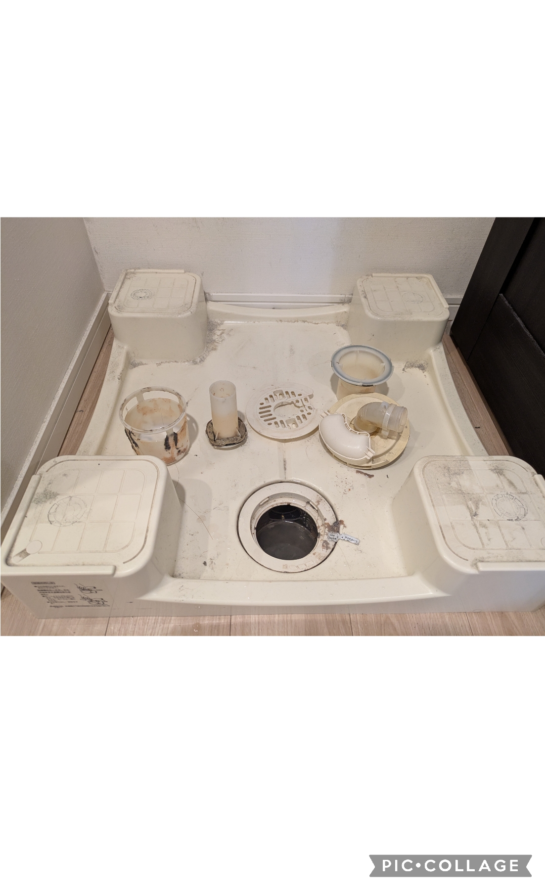 東京都品川区東大井の洗濯機分解クリーニングの作業前1