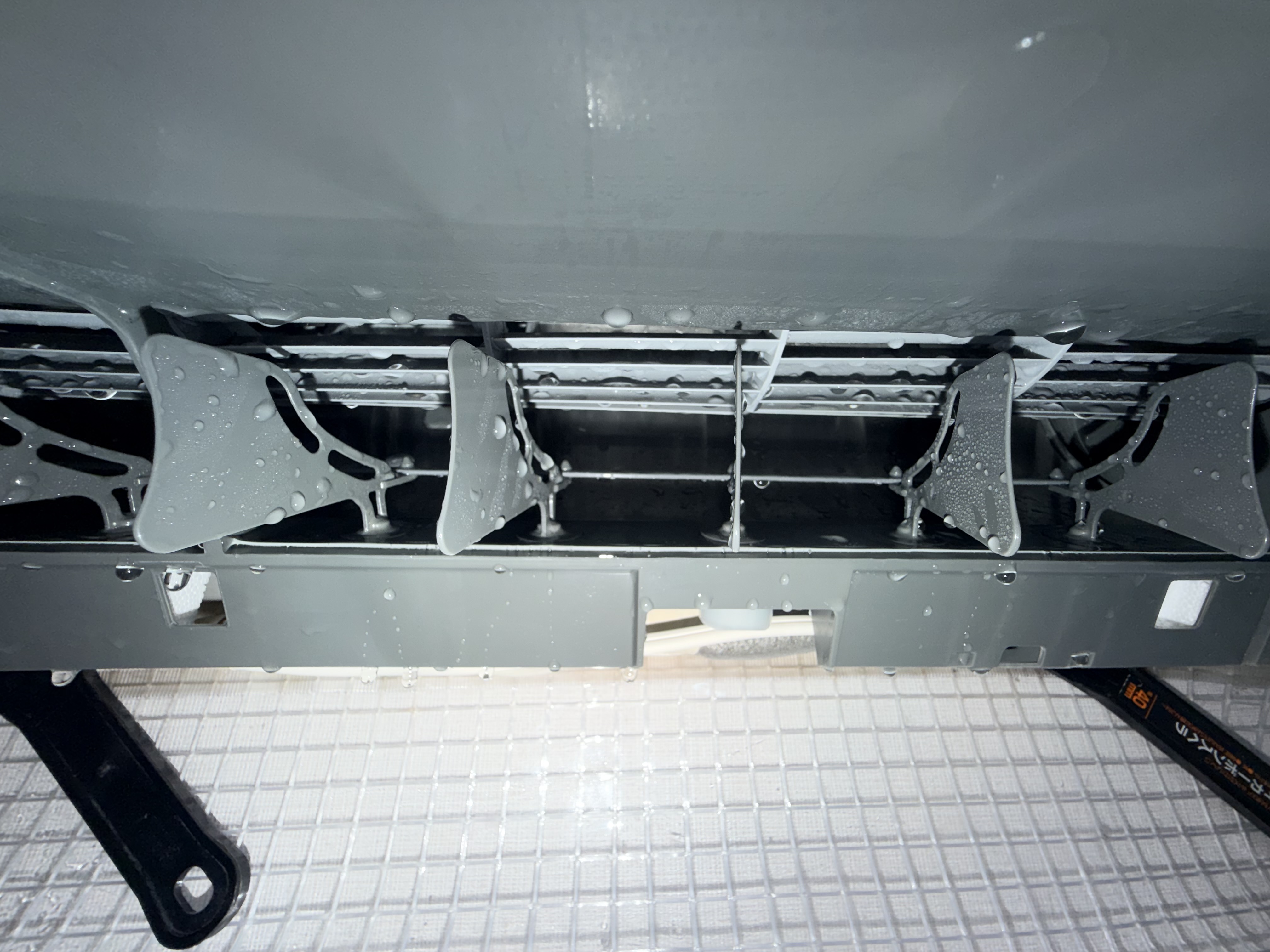 千葉県柏市千代田のお掃除機能付きエアコンの作業後1