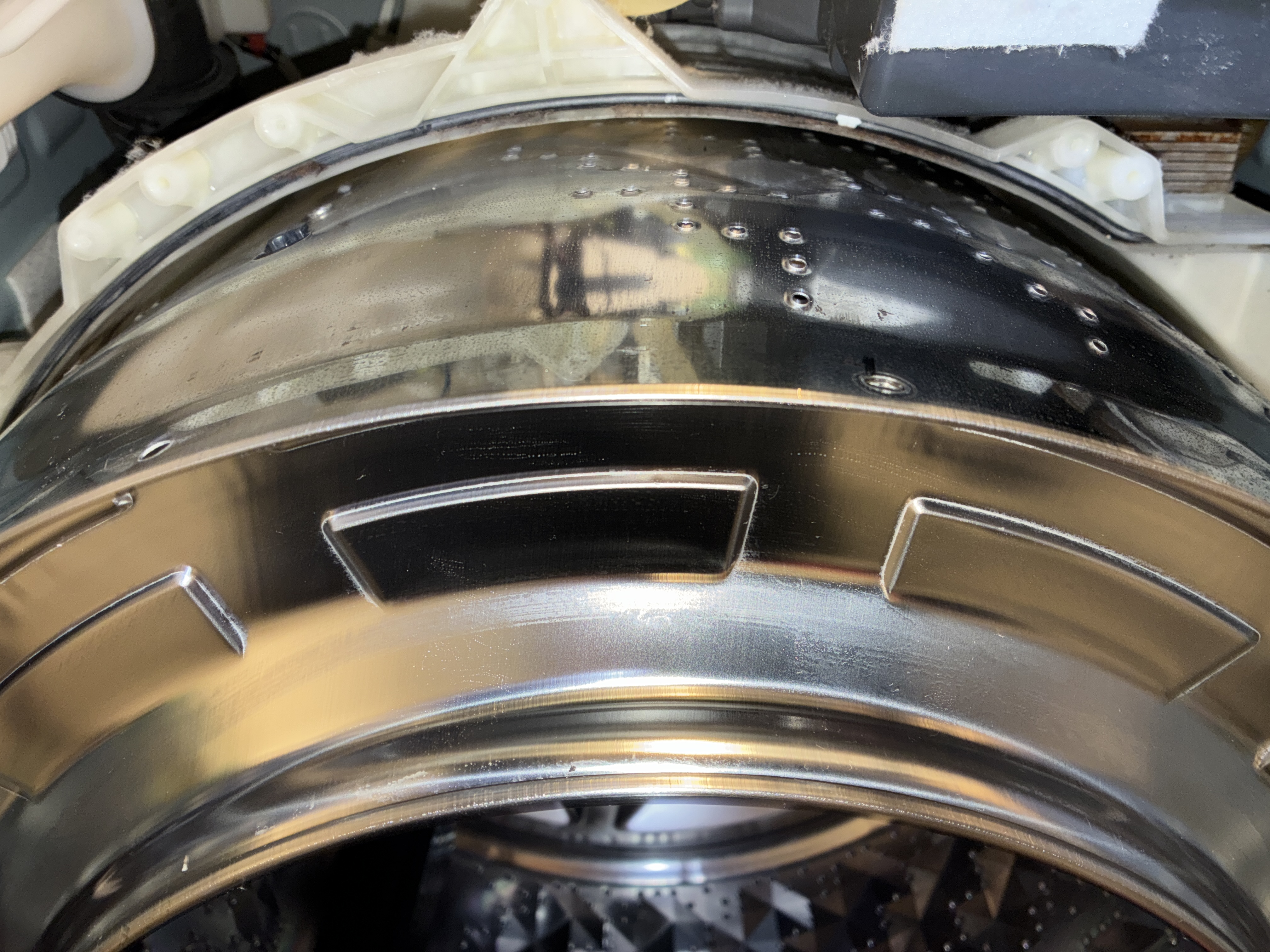 愛知県名古屋市名東区の洗濯機分解クリーニングの作業後1