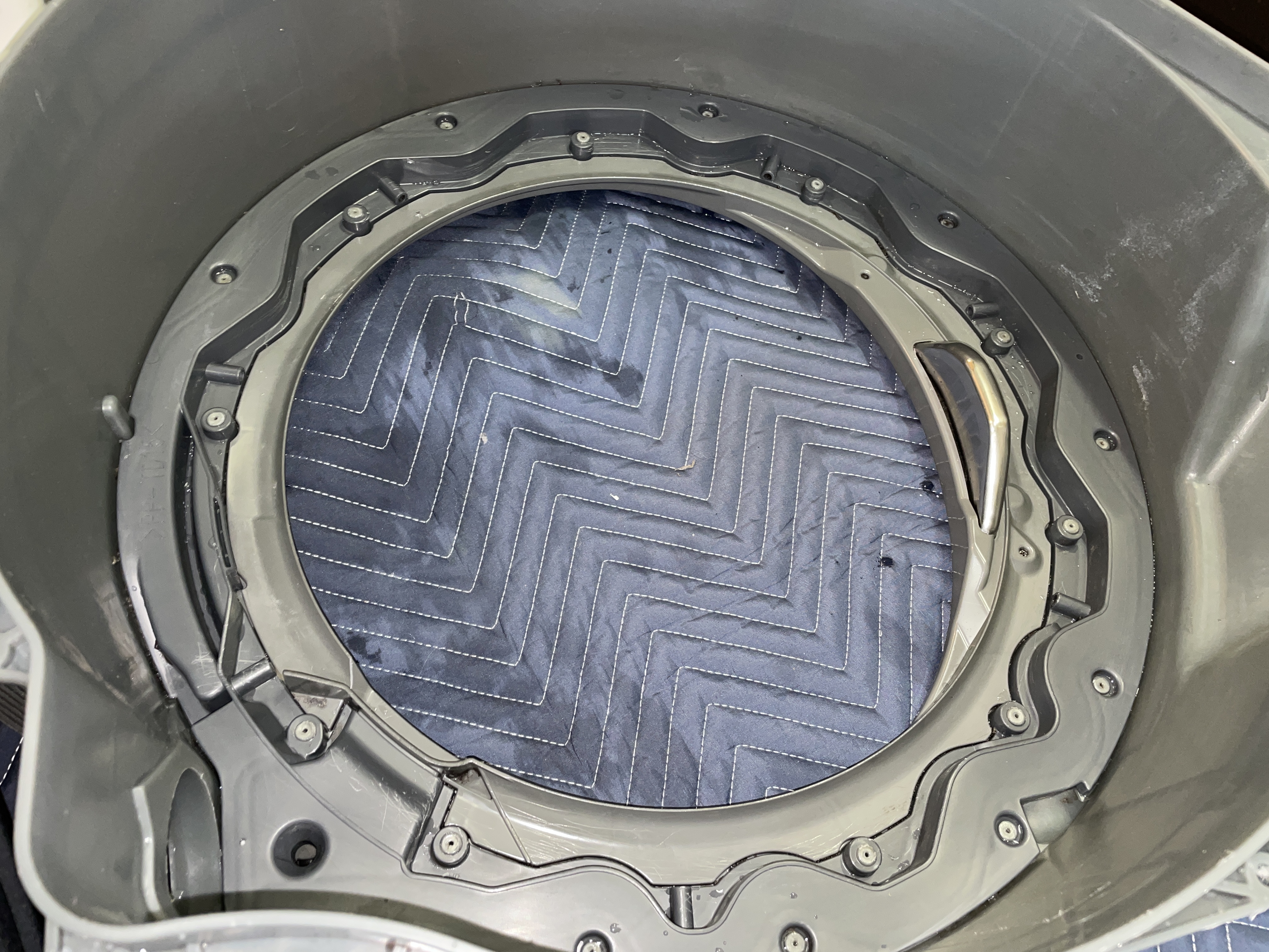 愛知県名古屋市千種区自由が丘の洗濯機分解クリーニングの作業後2