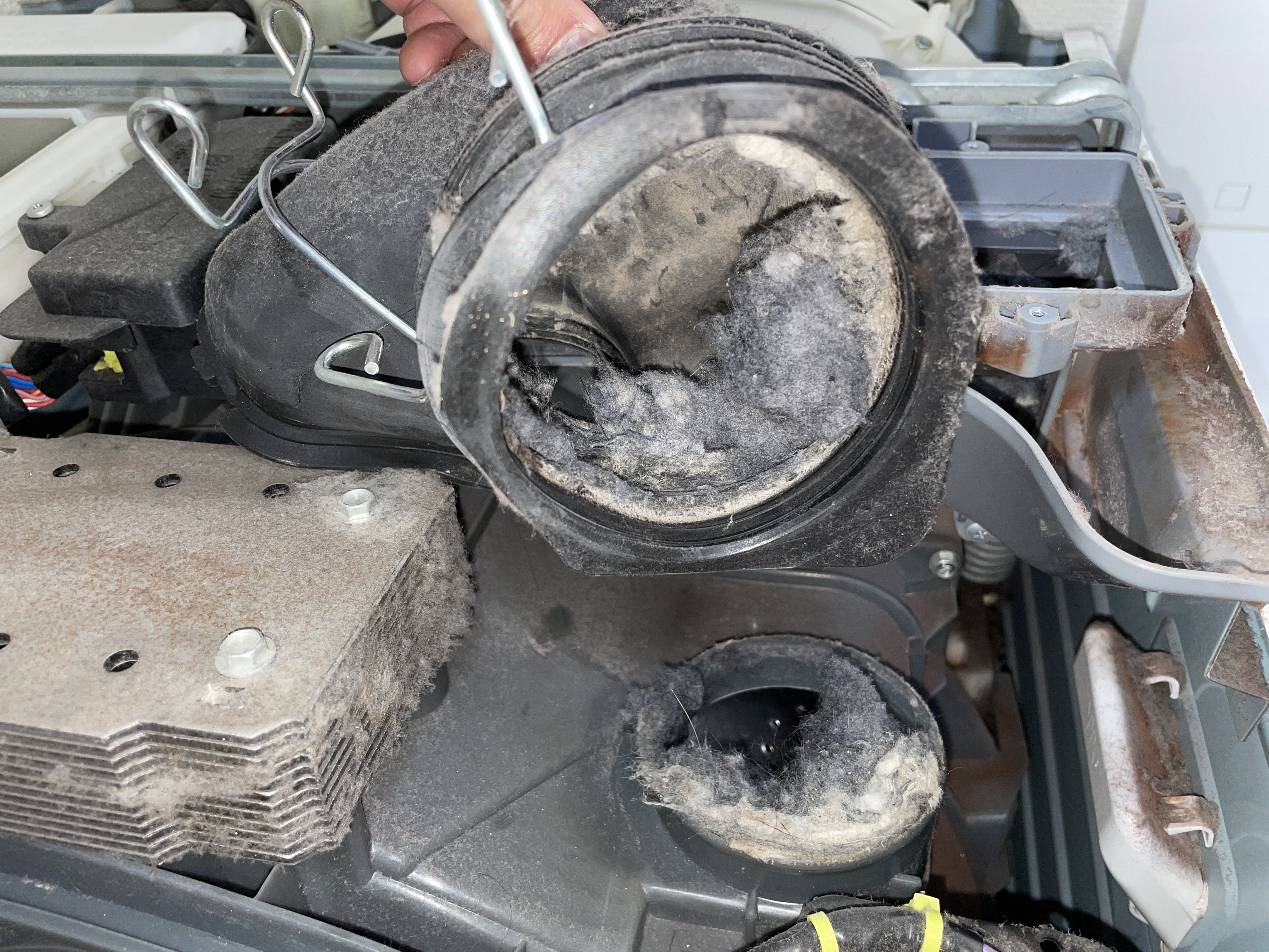 愛知県名古屋市千種区自由が丘の洗濯機分解クリーニングの作業前1