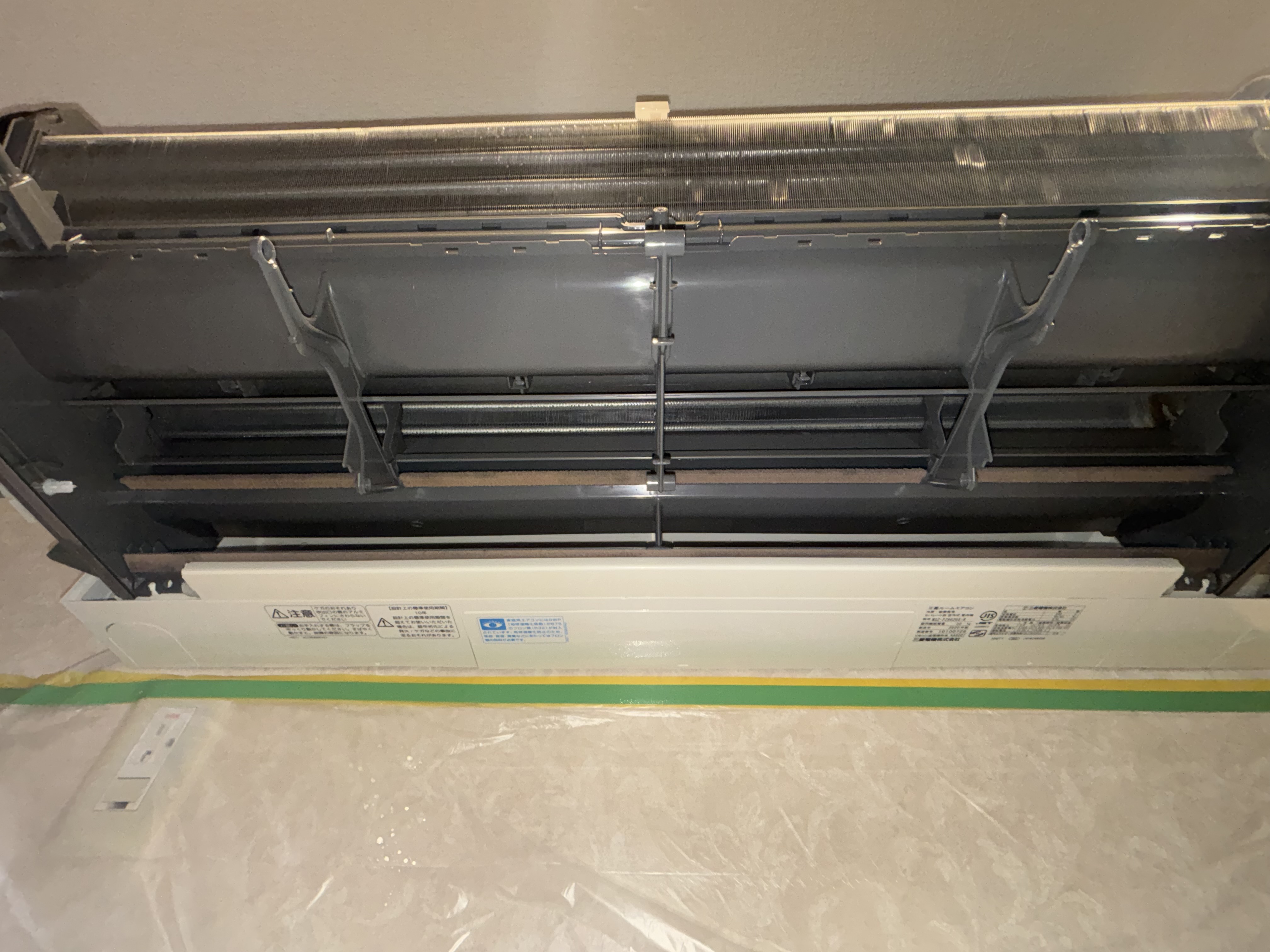 埼玉県入間郡三芳町のお掃除機能付きエアコンの作業後3