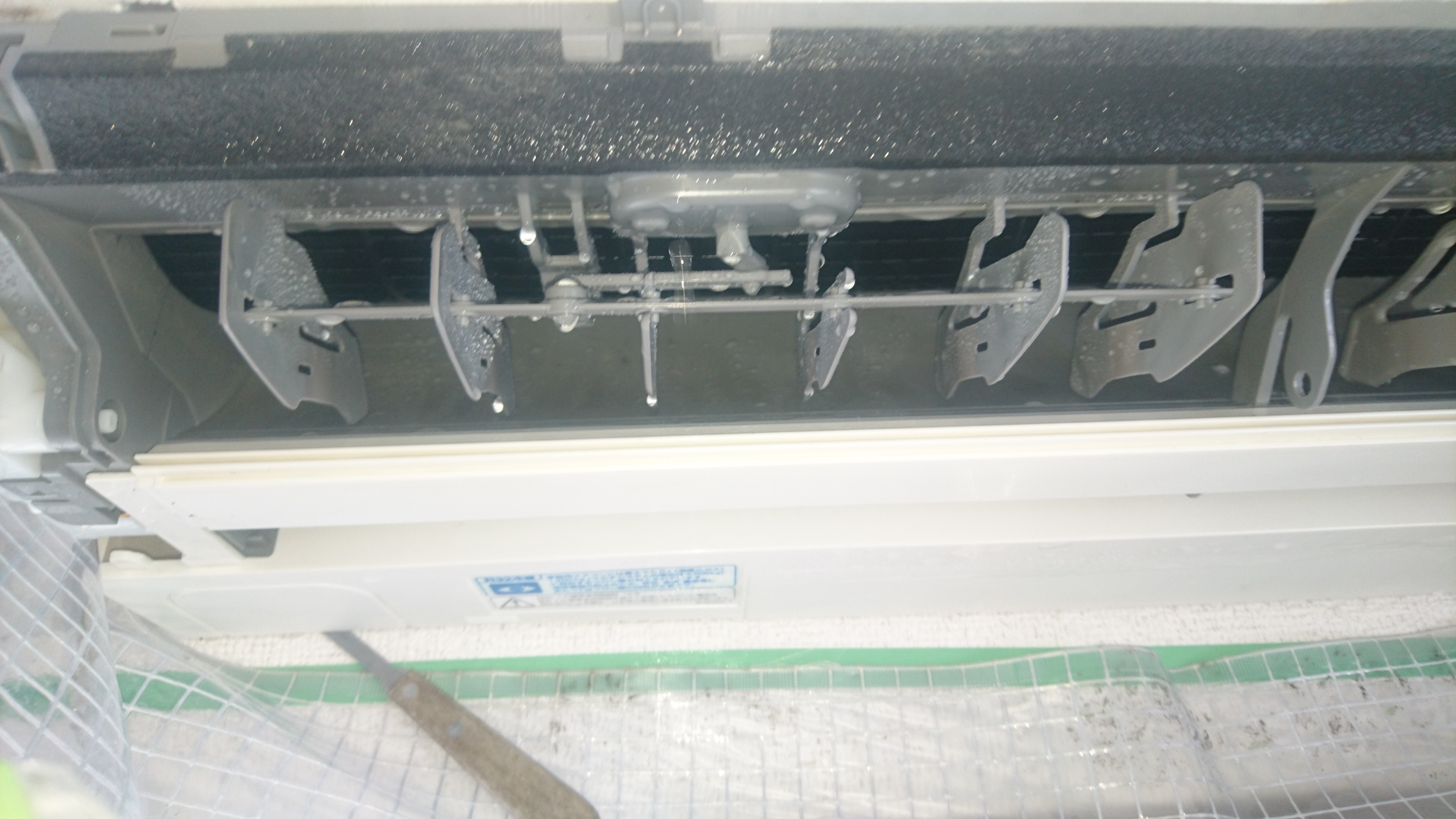 東京都国分寺市のお掃除機能付きエアコンの作業後1