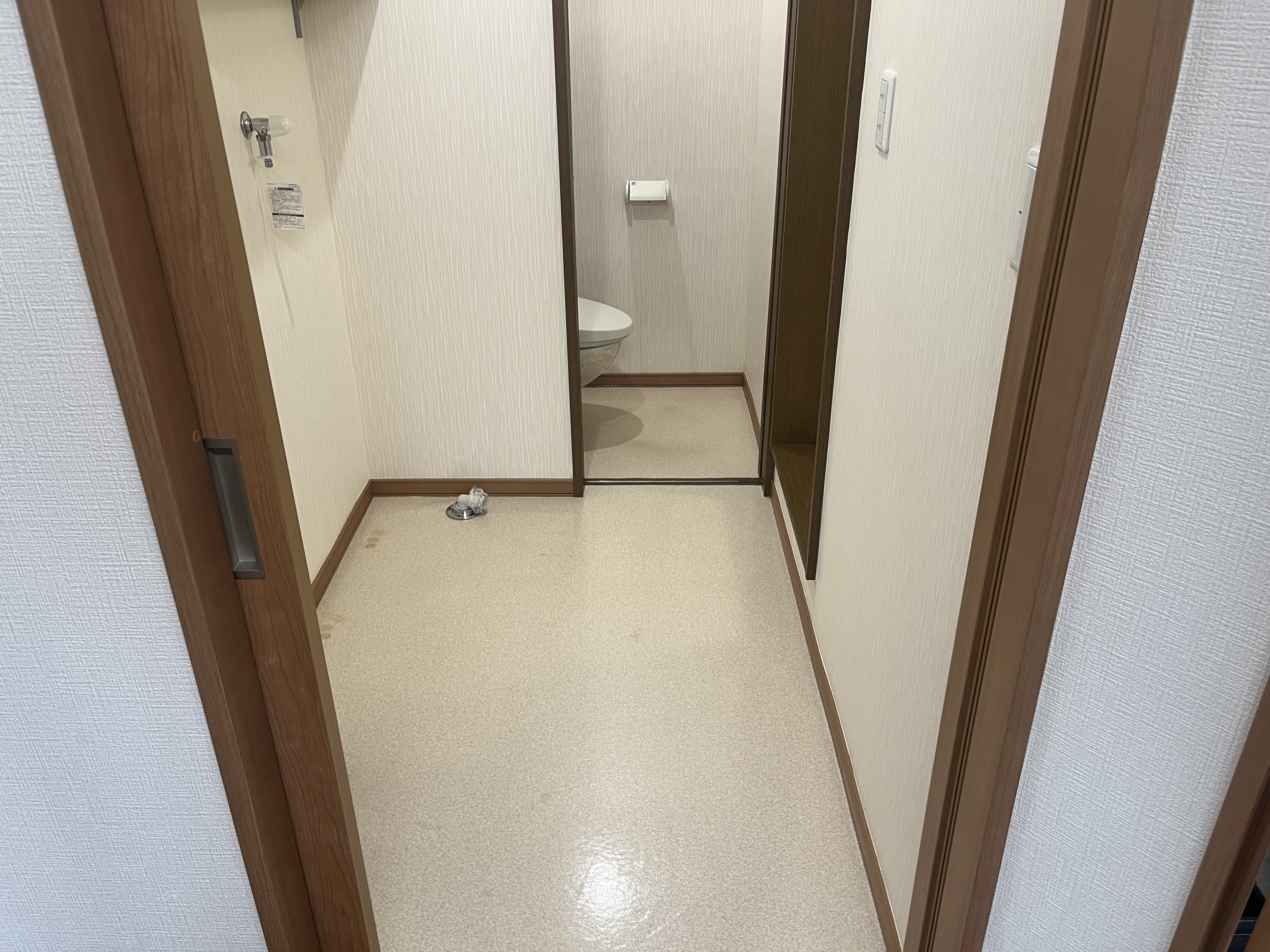 福島県いわき市の賃貸住宅退去後の原状回復クリーニングの作業前1