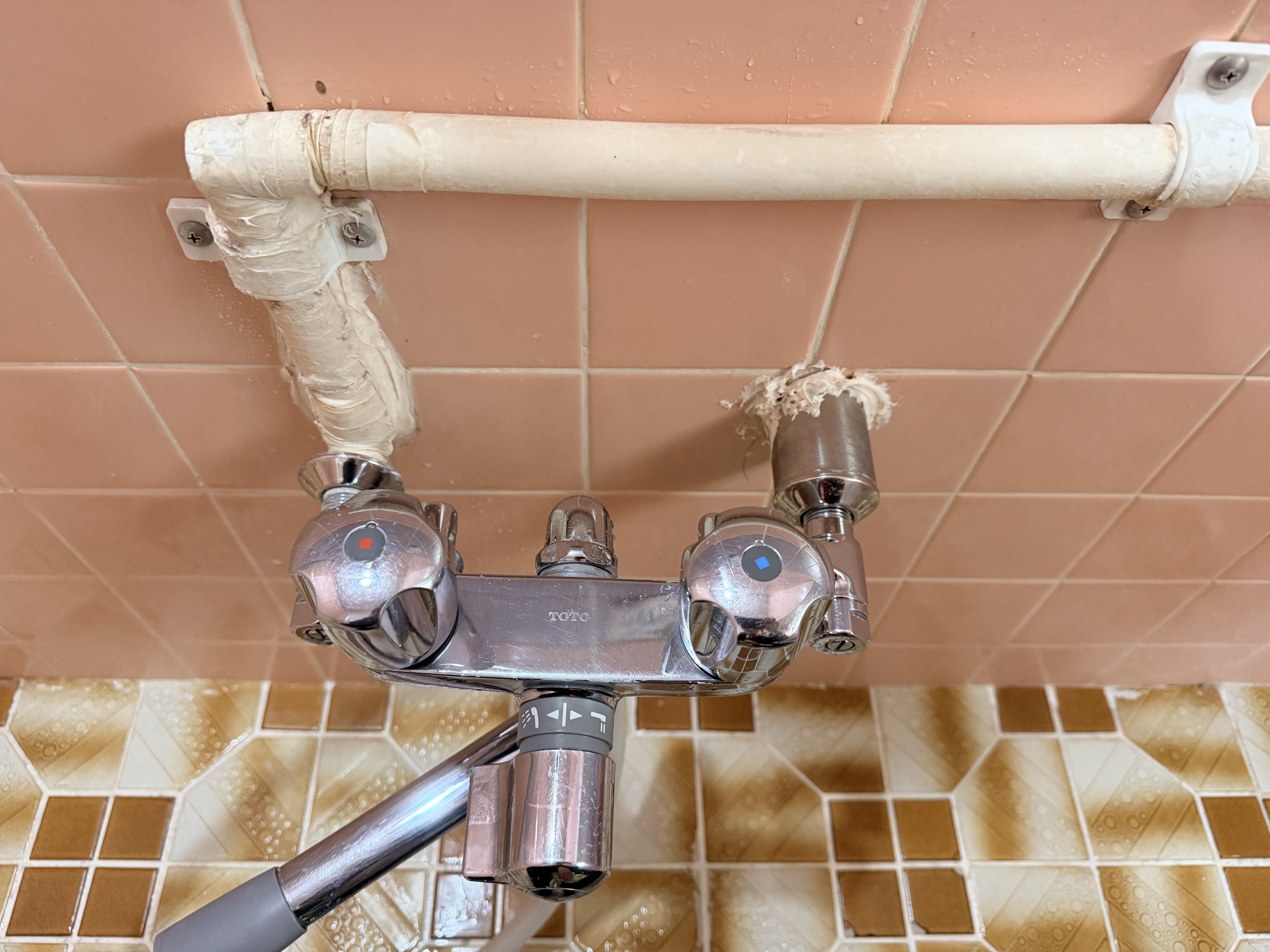 千葉県木更津市清見台の浴室・お風呂クリーニングの作業後1