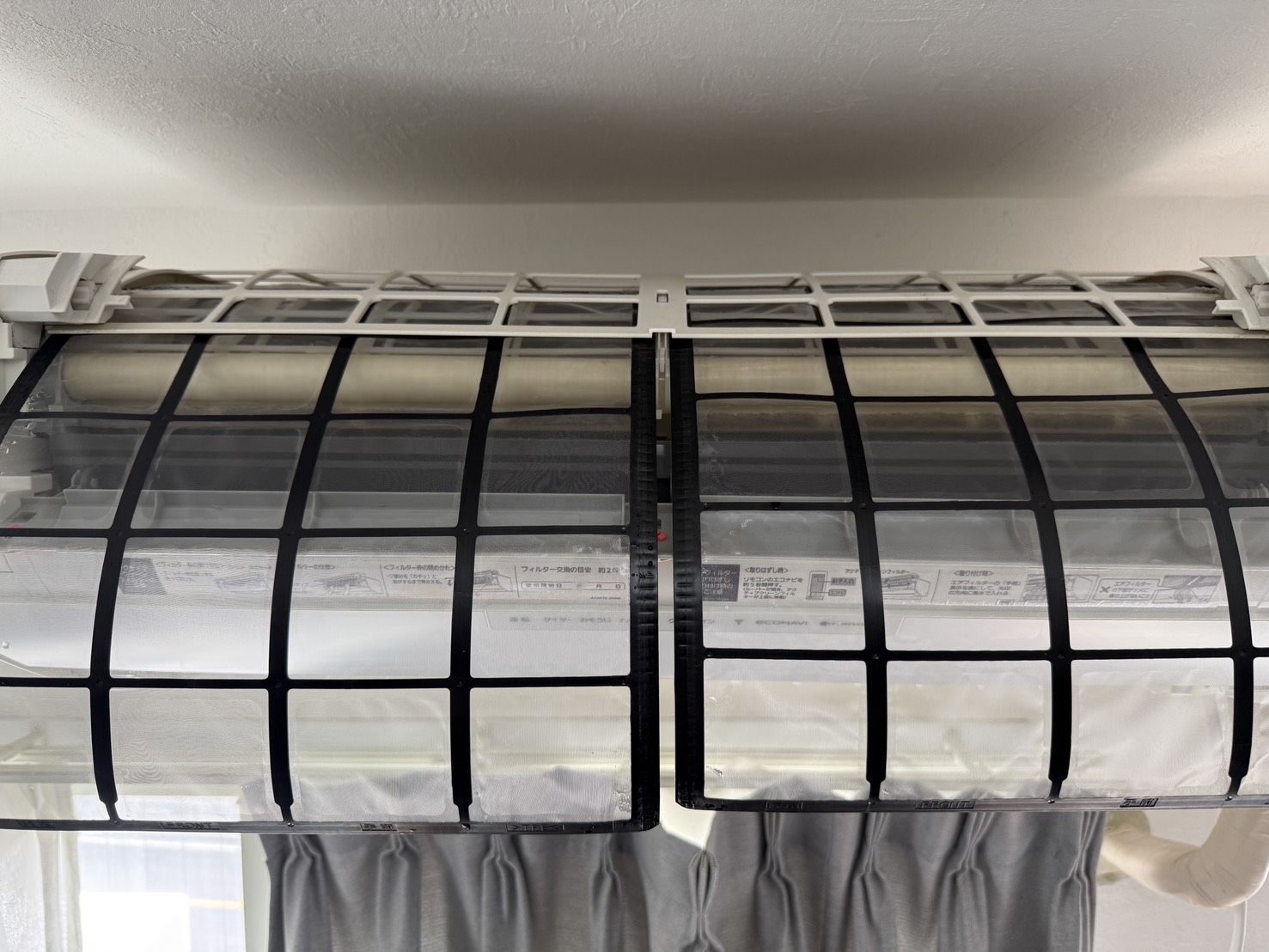 東京都練馬区豊玉上の壁掛けエアコンの作業後1