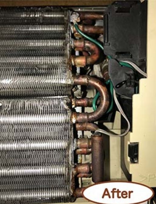 東京都江戸川区東葛西の壁掛けエアコンの作業後1