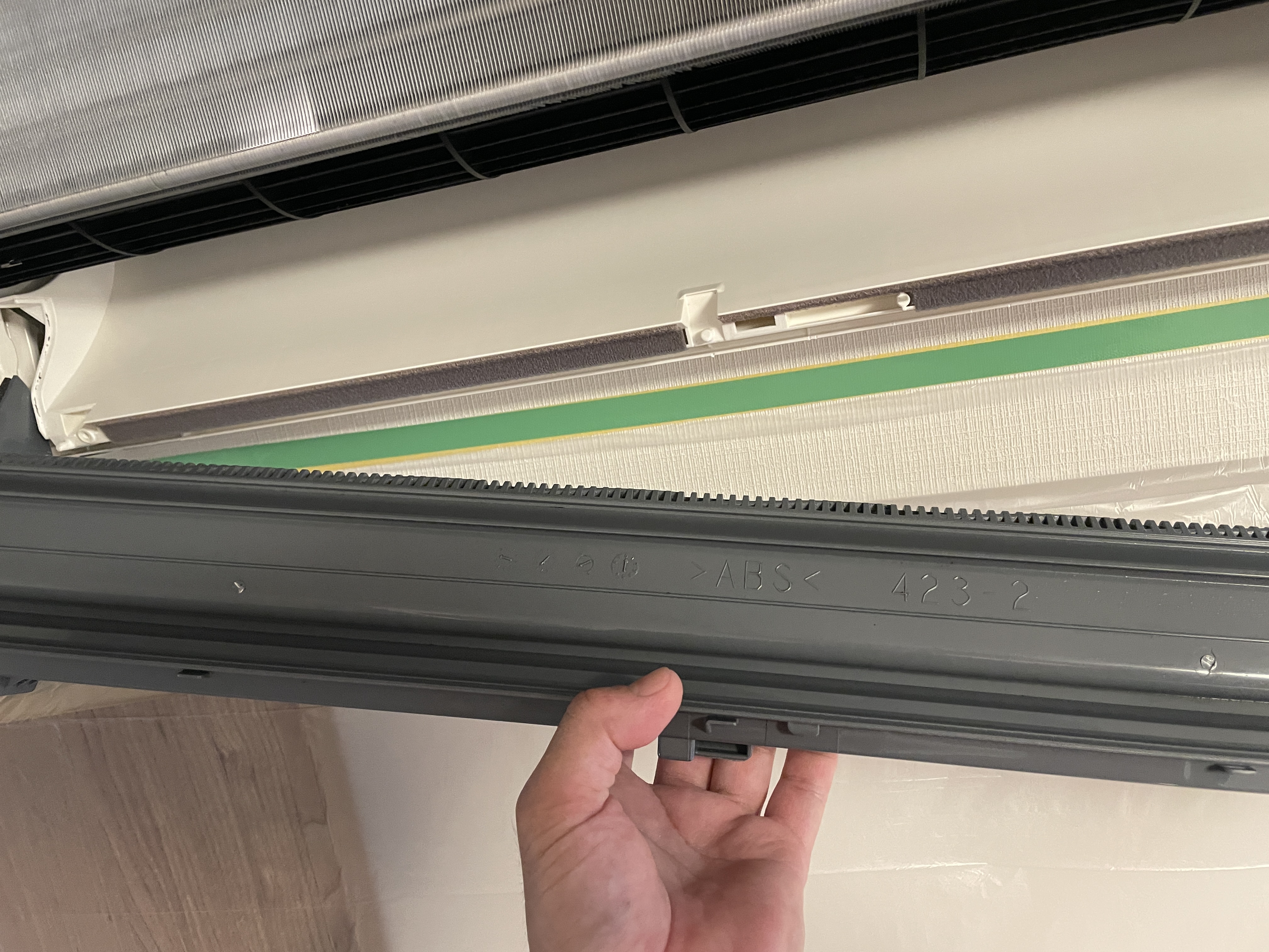 神奈川県横浜市保土ケ谷区の壁掛けエアコンの作業後1