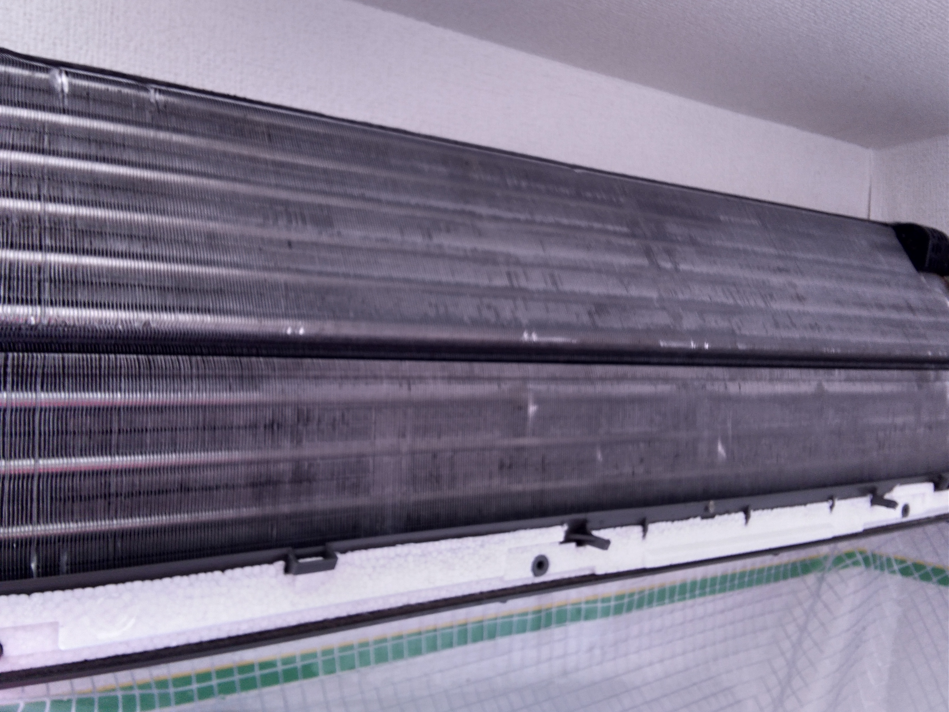 福島県いわき市の壁掛けエアコンの作業後1