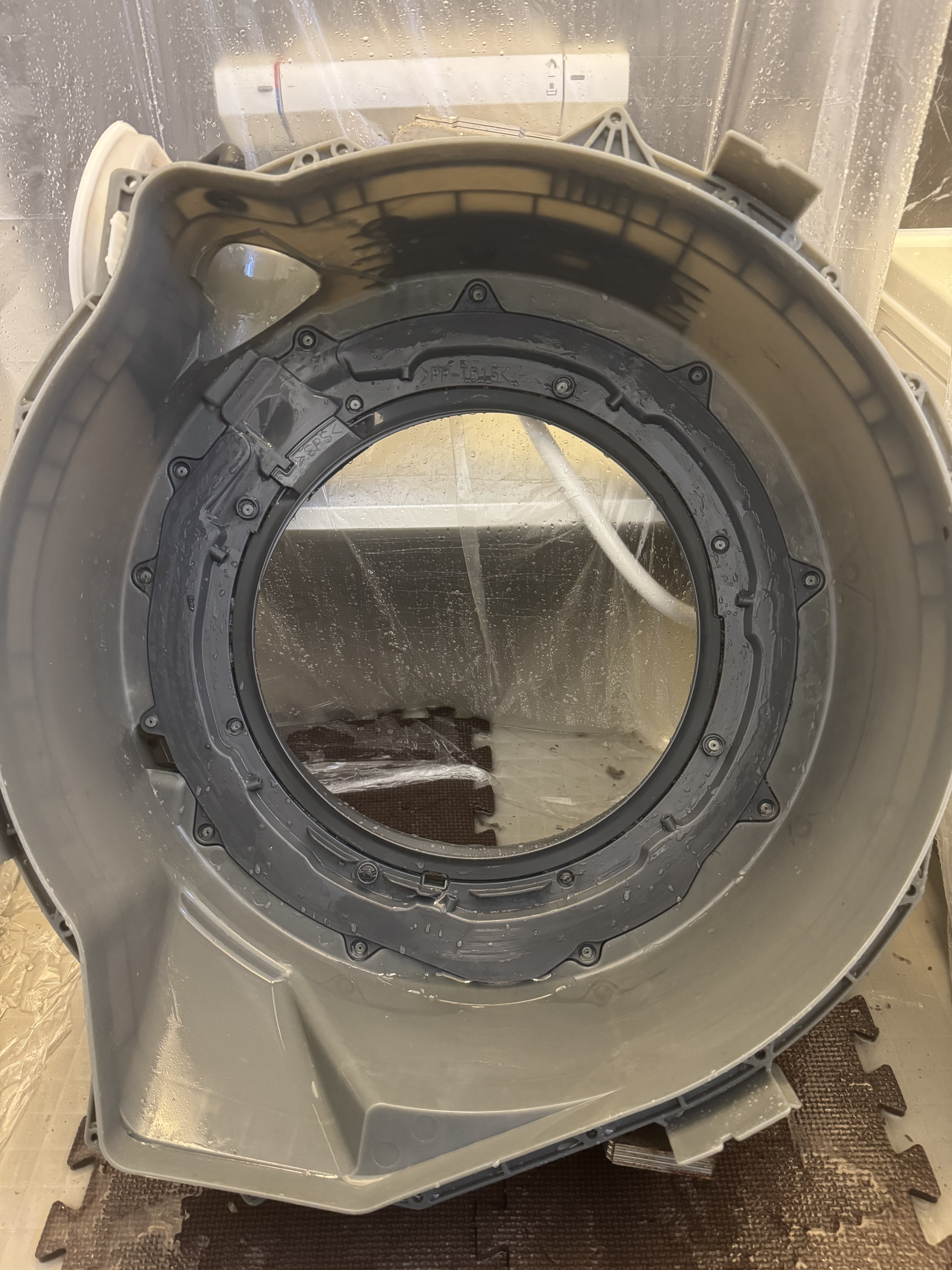 千葉県柏市西原の洗濯機分解クリーニングの作業後1