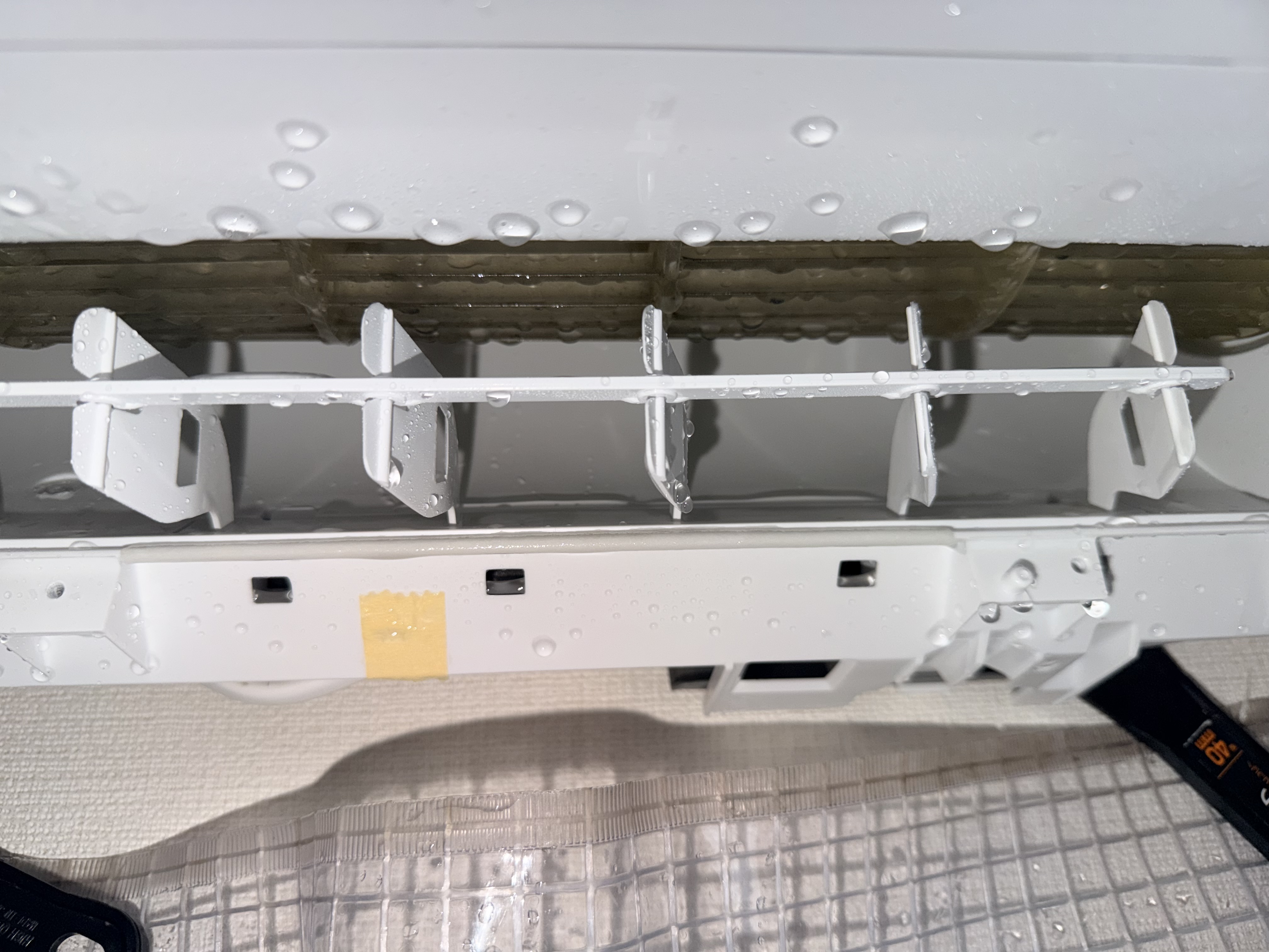 千葉県市川市富浜の壁掛けエアコンの作業後2