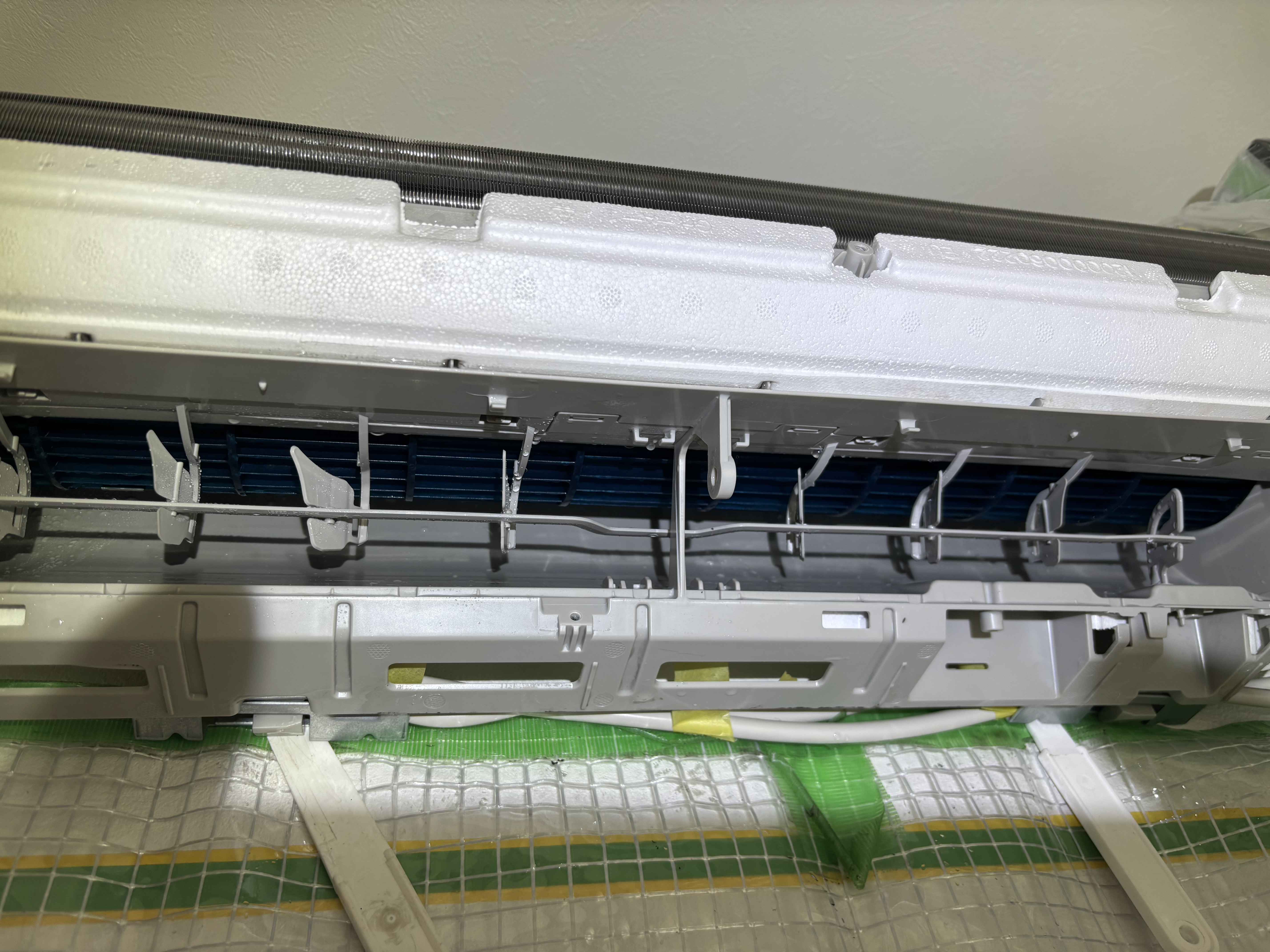 大阪府堺市南区の壁掛けエアコンの作業後1