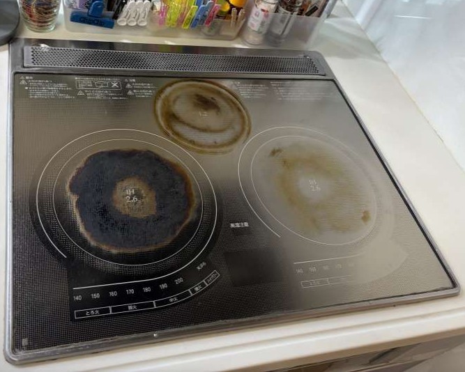 東京都板橋区栄町のキッチンクリーニングの作業前1