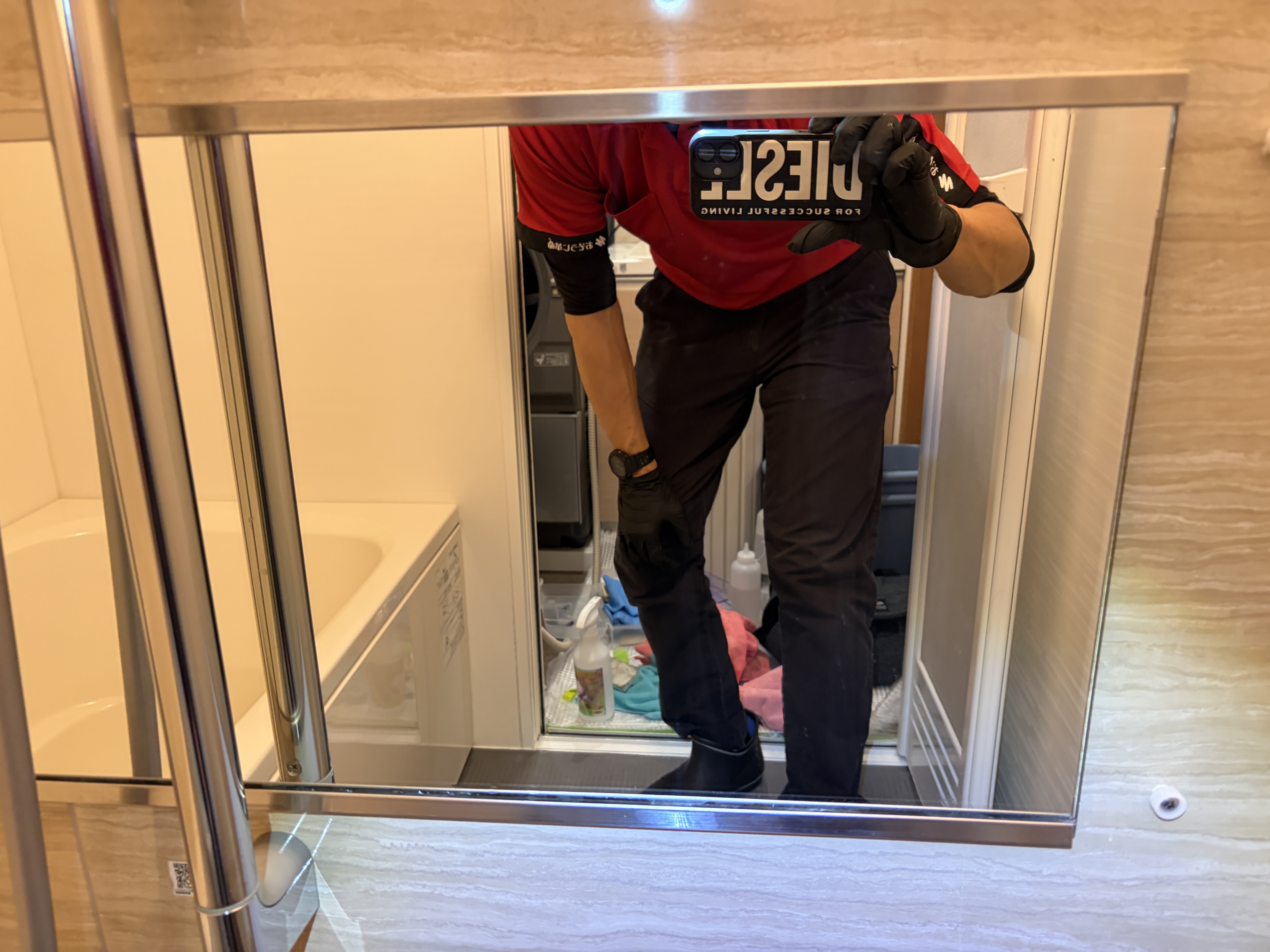 大阪府箕面市箕面森町の住宅向けコーティング(個人宅)の作業後2