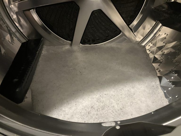 埼玉県草加市青柳の洗濯機分解クリーニングの作業前1