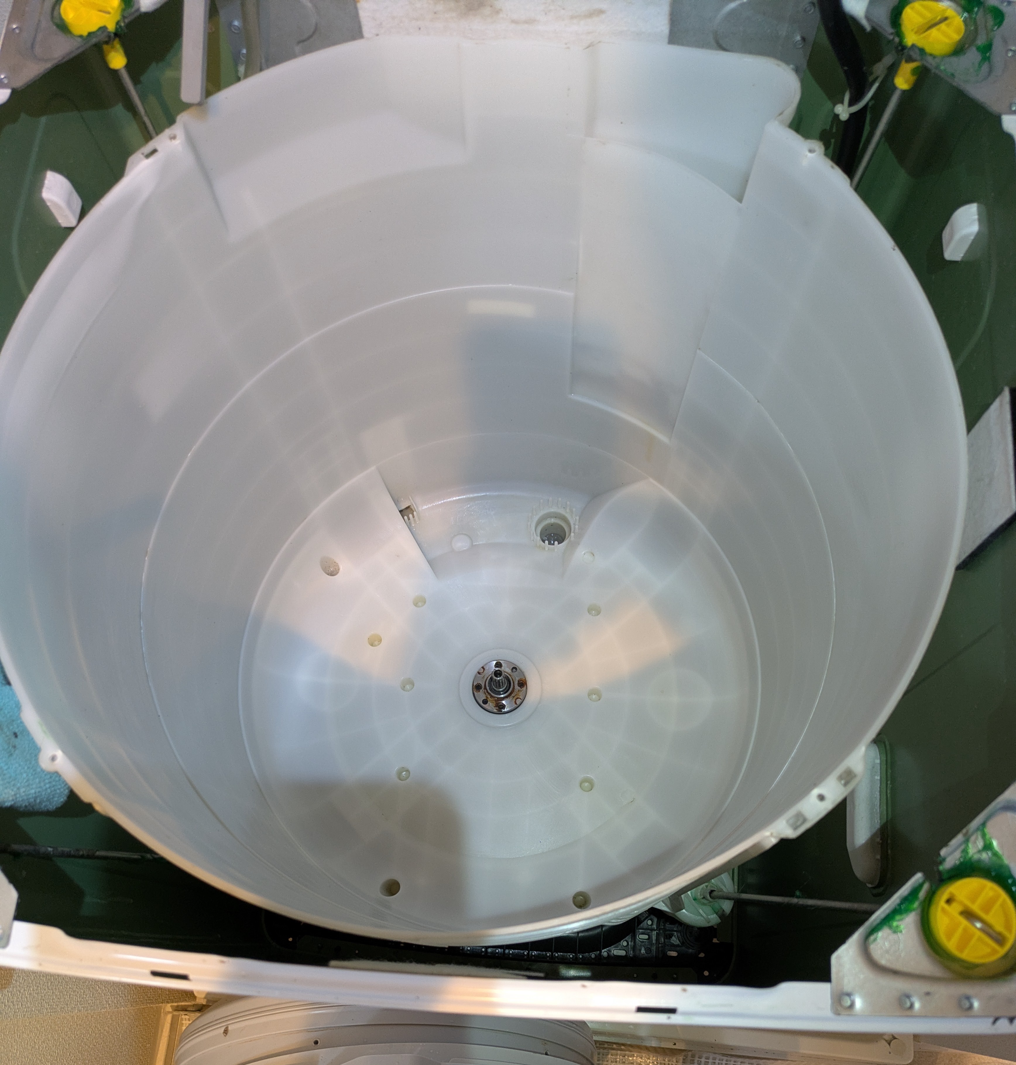 埼玉県さいたま市岩槻区本町の洗濯機分解クリーニングの作業後1