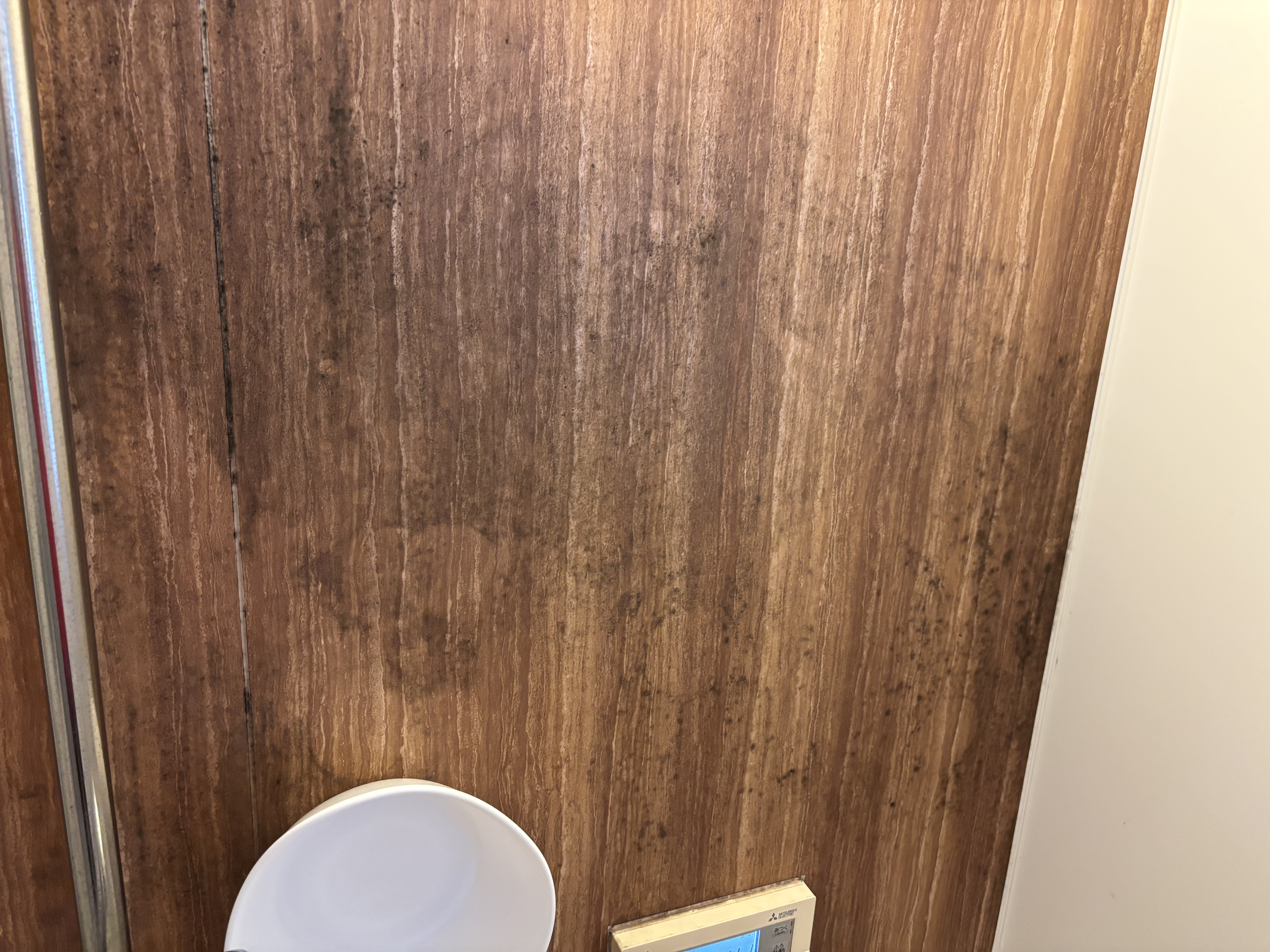 宮城県仙台市太白区大野田の浴室・お風呂クリーニングの作業前1