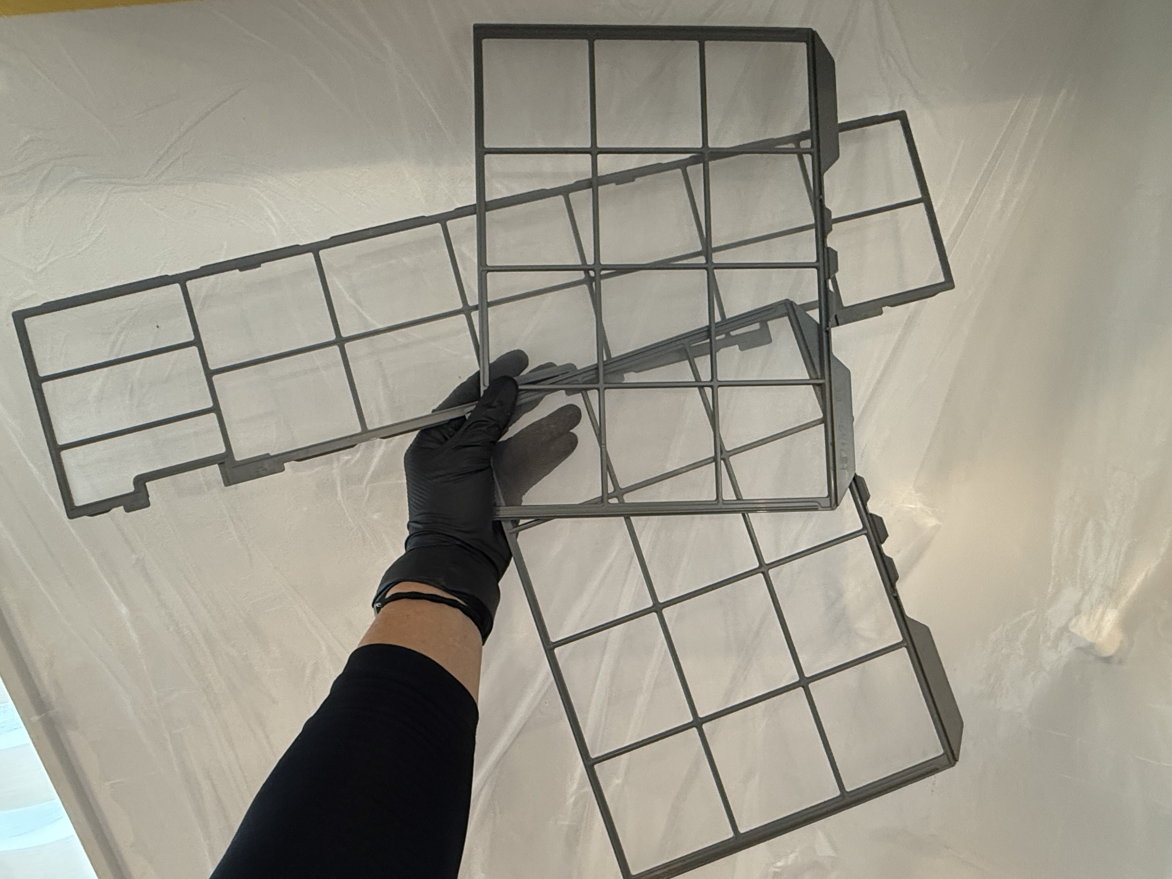 福岡県朝倉市筑前町のお掃除機能付きエアコンの作業後3