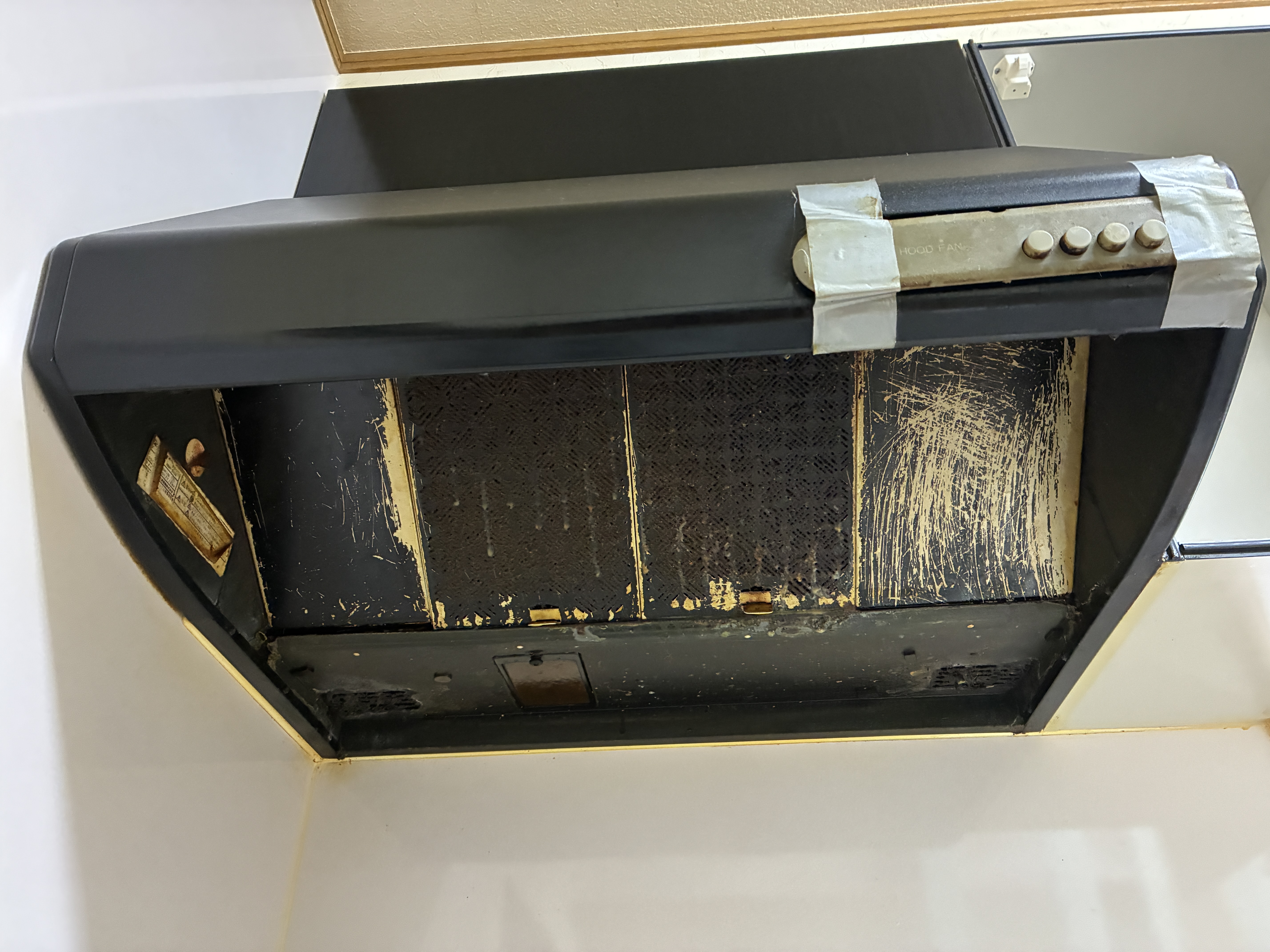 茨城県つくばみらい市の中古住宅購入後の徹底クリーニングの作業前1